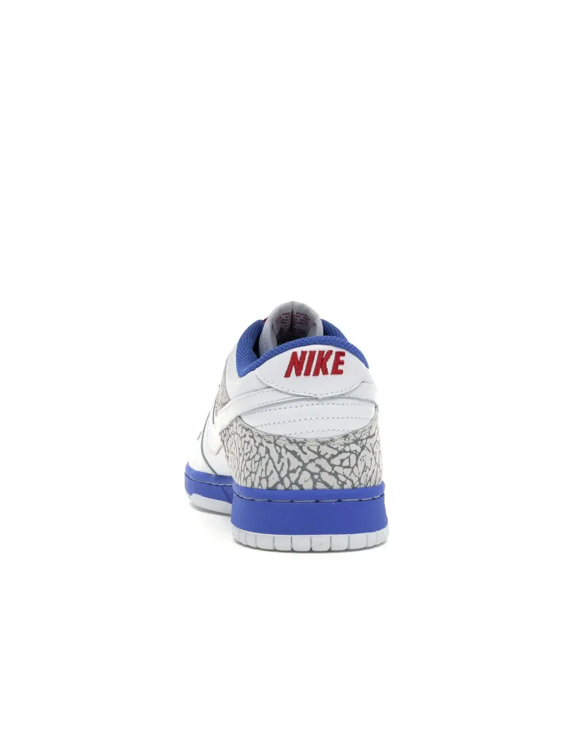 Мужские кроссовки Lifestyle Nike Dunk Low — изображение 4 из 4, белый/белый-серый