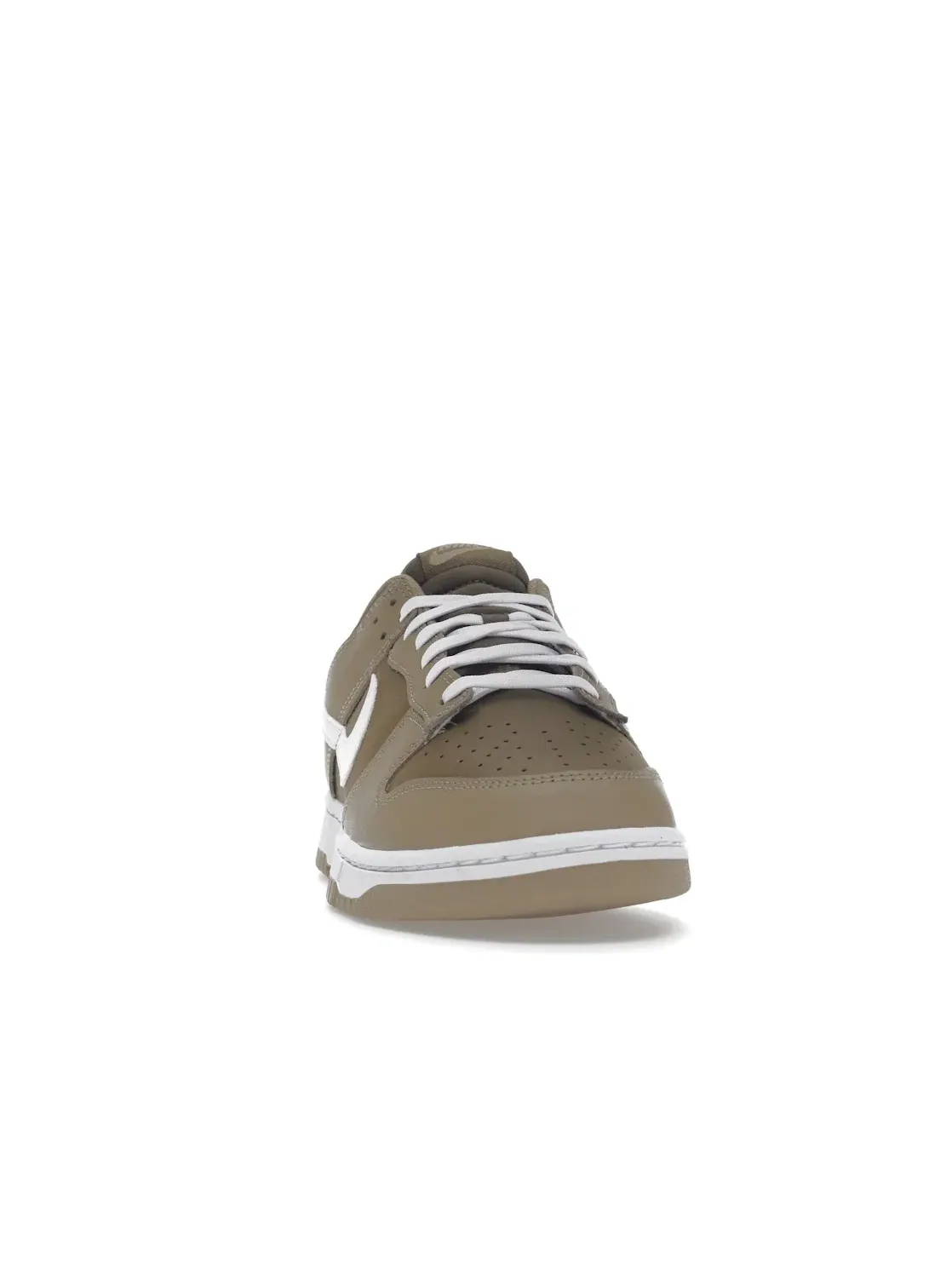 Мужские кроссовки из кожи с моделью Nike Dunk Low Nike — изображение 2 из 4, серый/коричневый/белый
