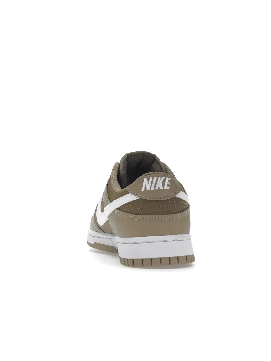 Мужские кроссовки из кожи с моделью Nike Dunk Low Nike — изображение 4 из 4, серый/коричневый/белый
