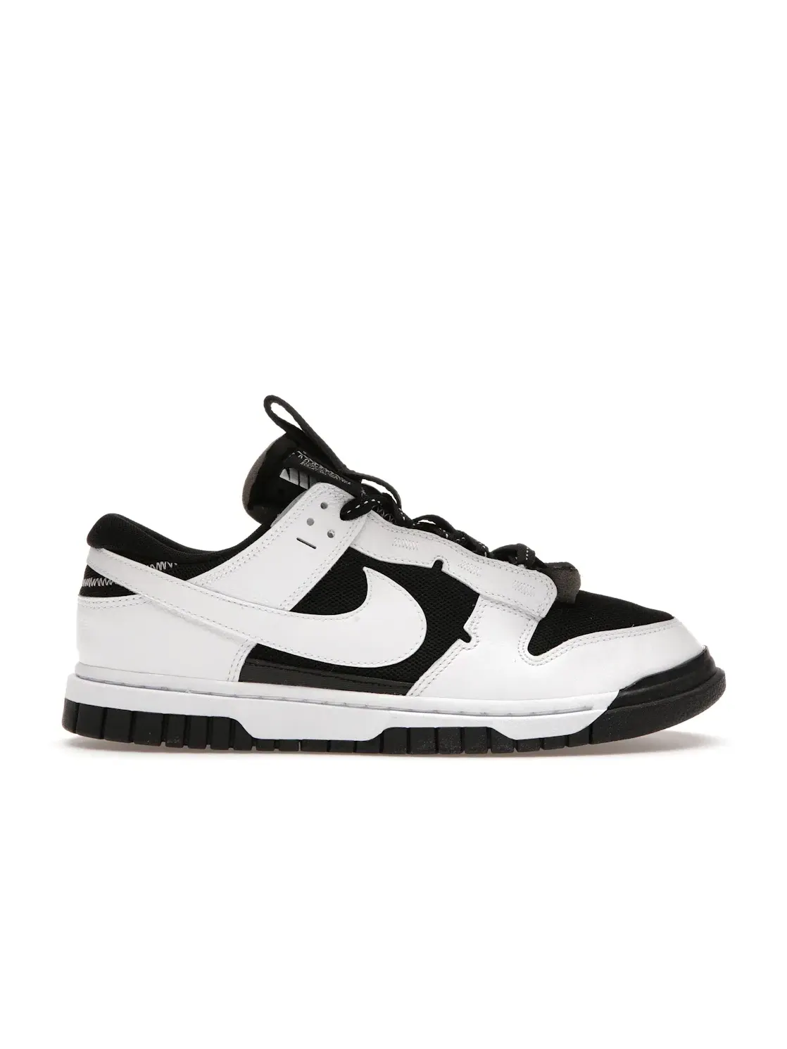 Мужские кроссовки Lifestyle с контрастными накладками Nike Dunk Low Jumbo — изображение 1 из 4, черный/белый