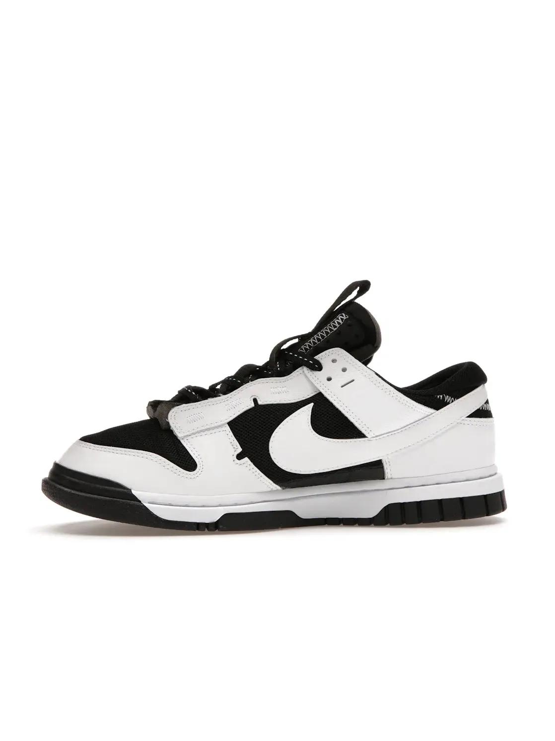 Мужские кроссовки Lifestyle с контрастными накладками Nike Dunk Low Jumbo — изображение 3 из 4, черный/белый