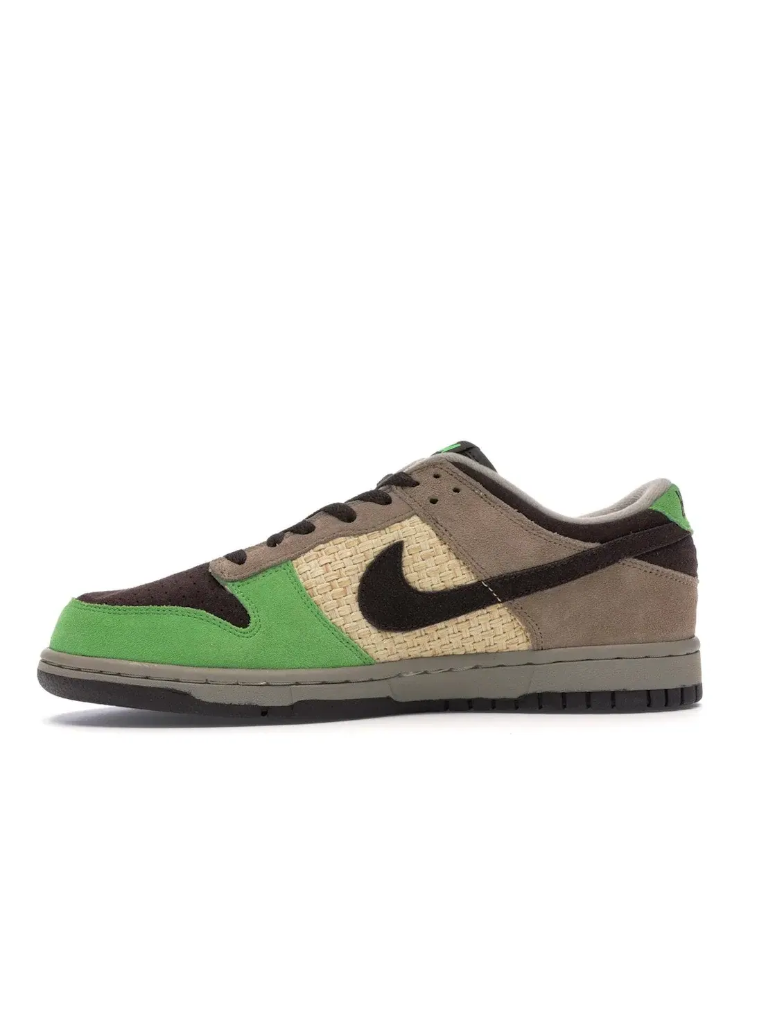 Мужские кроссовки Lifestyle Nike Dunk Low Nike — изображение 3 из 4, хаки/коричневый-зеленый