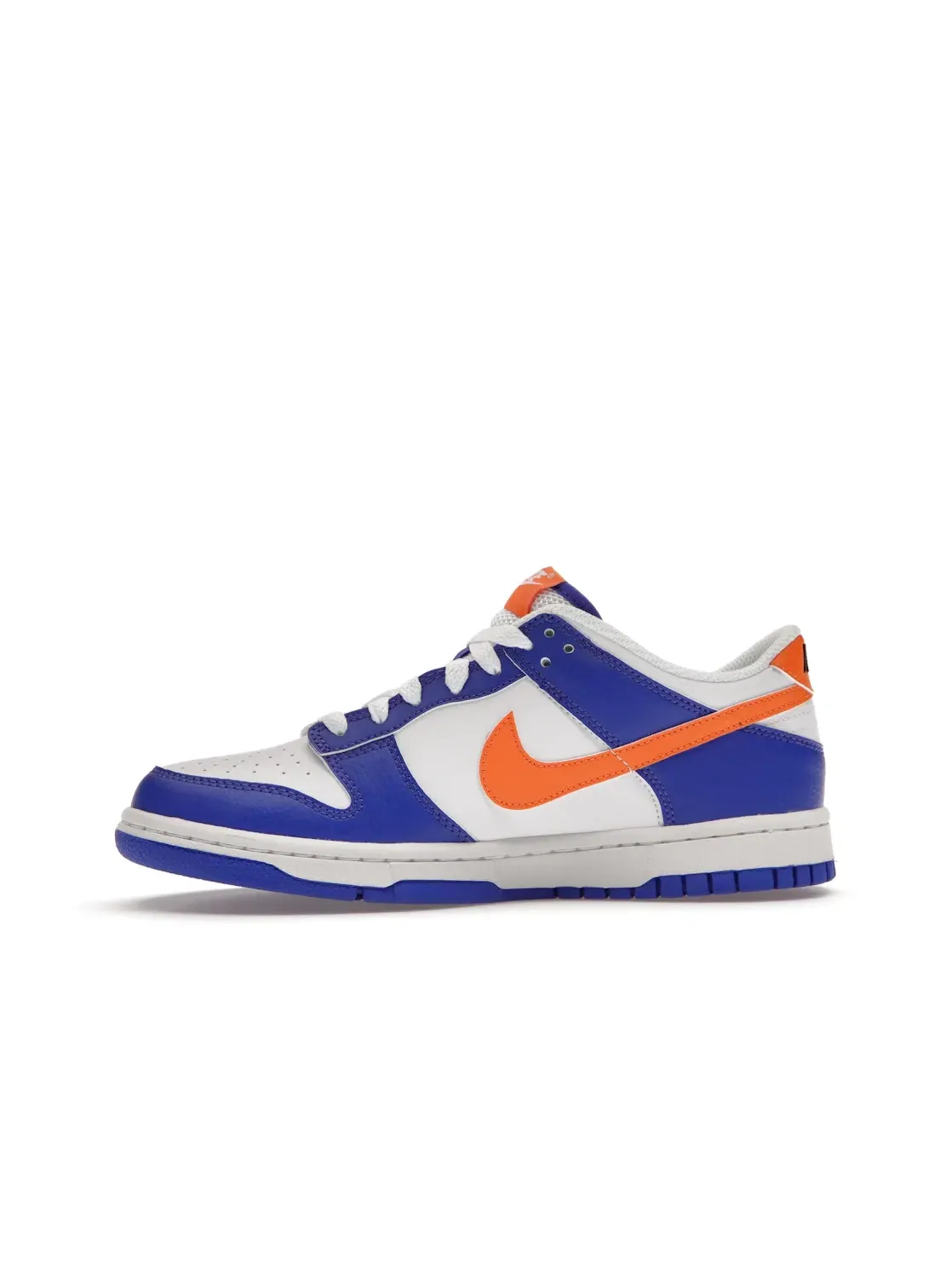 Детские кроссовки на шнуровке Nike Dunk Low Nike — изображение 3 из 4, синий/яркий/белый/черный