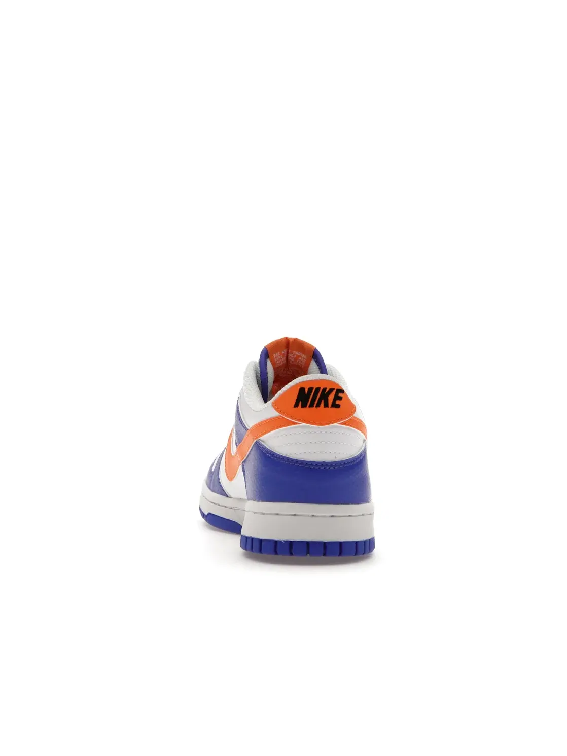 Детские кроссовки на шнуровке Nike Dunk Low Nike — изображение 4 из 4, синий/яркий/белый/черный