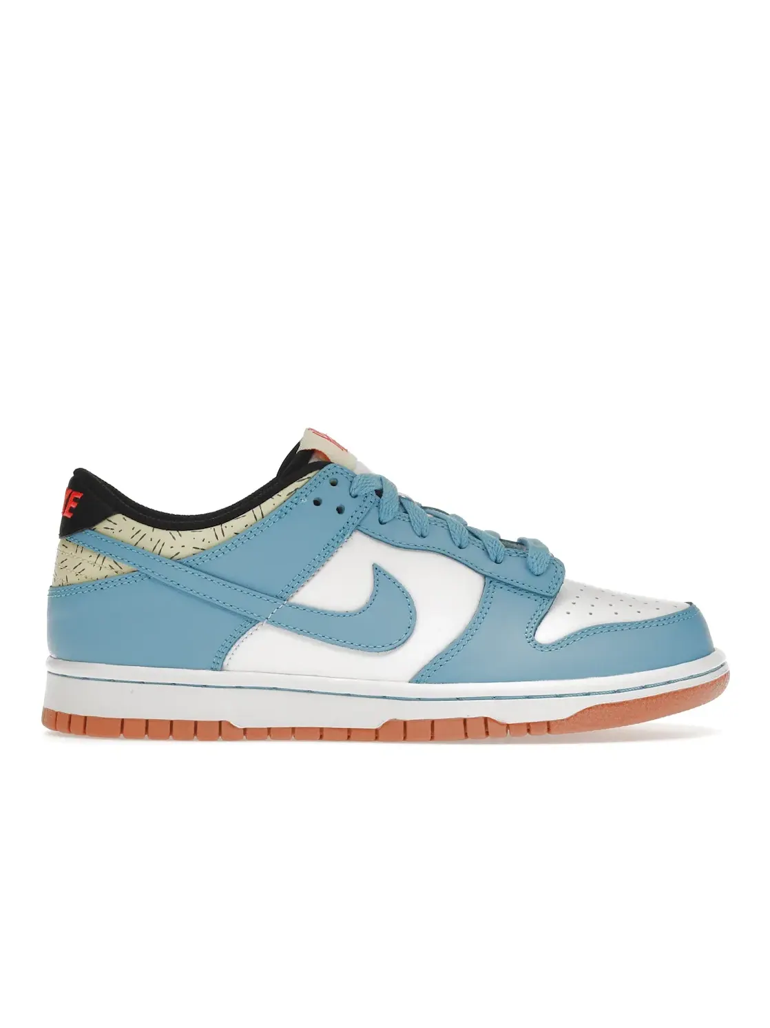 Детские кроссовки для мальчиков с замшевым верхом Nike Dunk Low Nike — изображение 1 из 4, синий