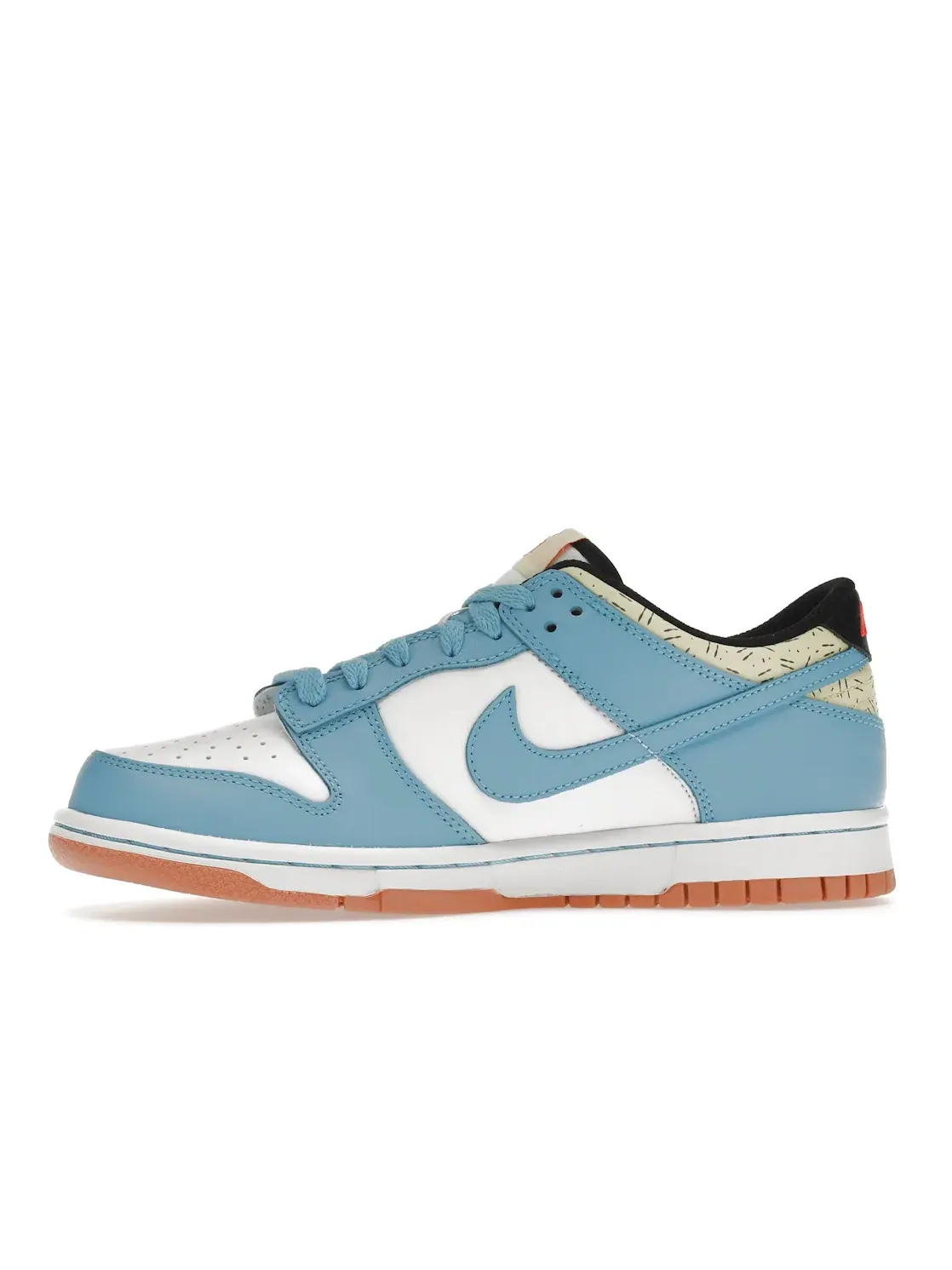 Детские кроссовки для мальчиков с замшевым верхом Nike Dunk Low Nike — изображение 3 из 4, синий