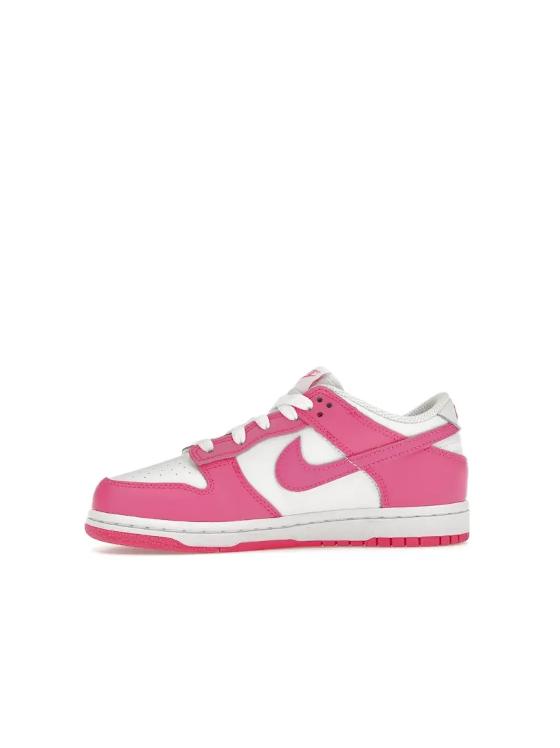 Детские кроссовки для мальчиков и девочек с низким верхом Nike Dunk Low Nike — изображение 3 из 4, белый