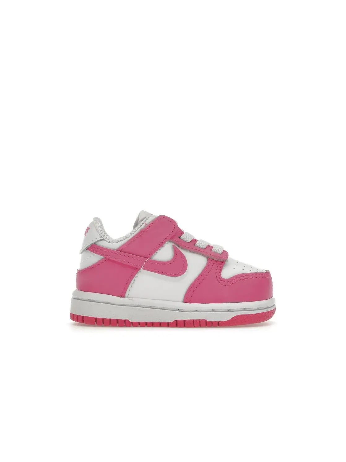 Детские кроссовки для мальчиков и девочек с контрастным дизайном Nike Dunk Low Nike — изображение 1 из 4, белый