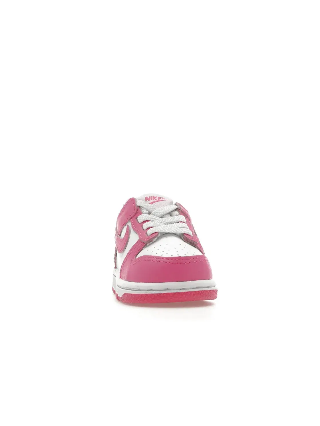 Детские кроссовки для мальчиков и девочек с контрастным дизайном Nike Dunk Low Nike — изображение 2 из 4, белый