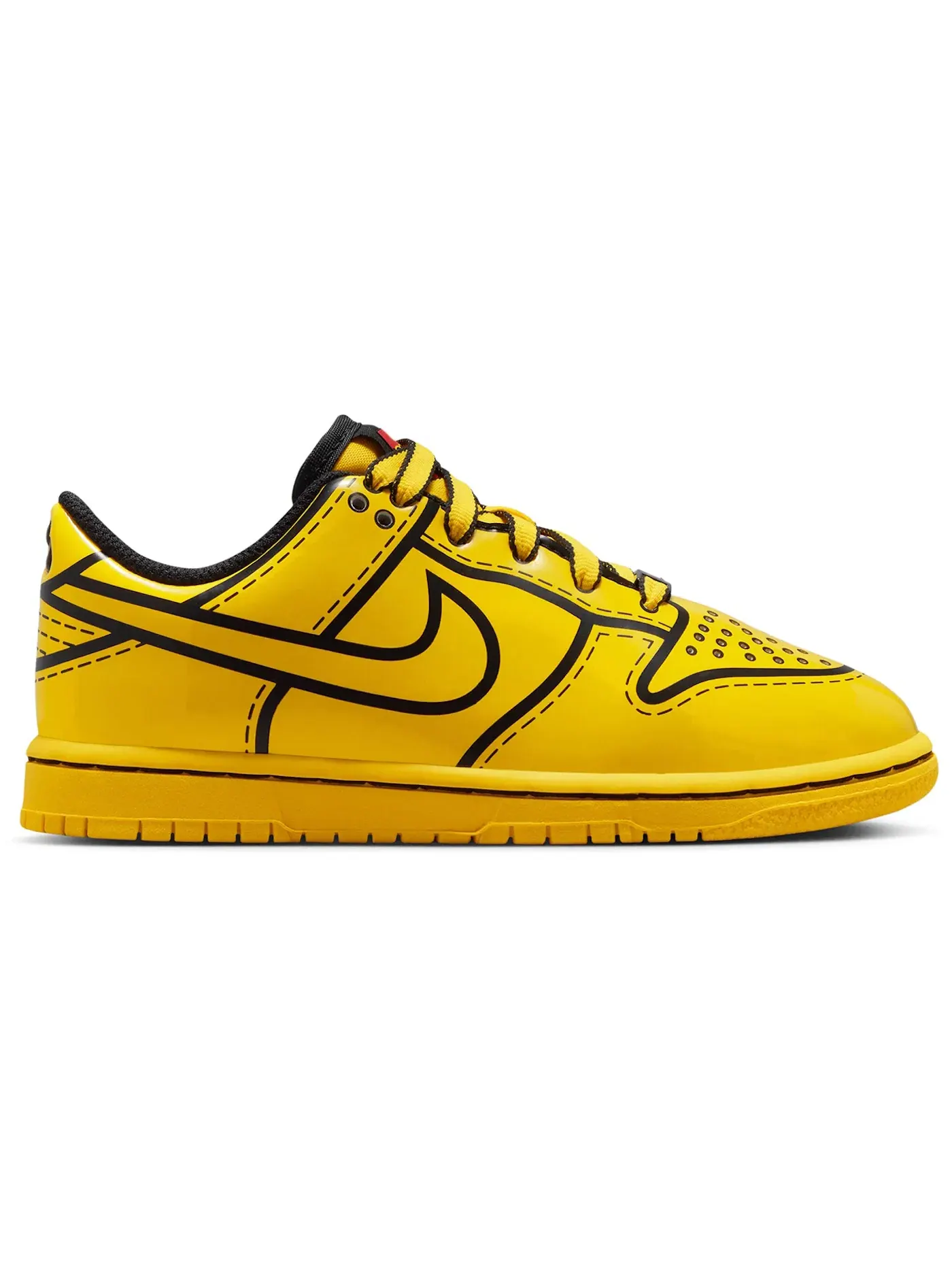 Детские кроссовки Lifestyle Nike Dunk Low — изображение 1 из 1, желтый желтый черный