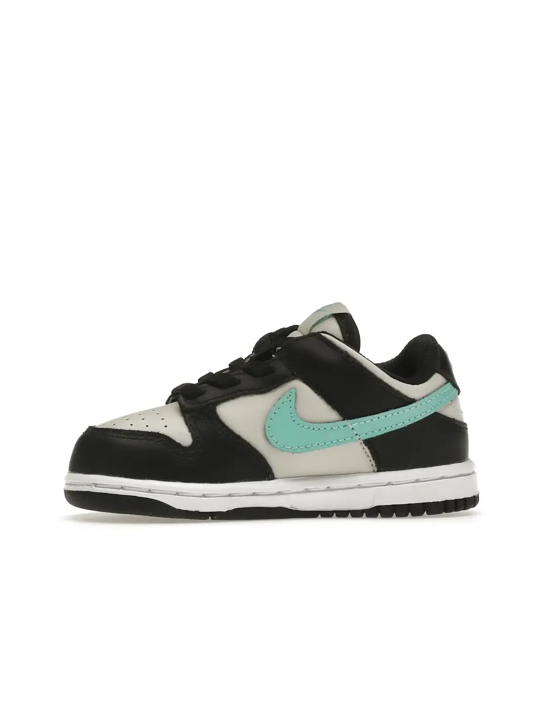 Детские кроссовки с низким верхом Nike Dunk Low — изображение 3 из 4, светлый/черный-белый