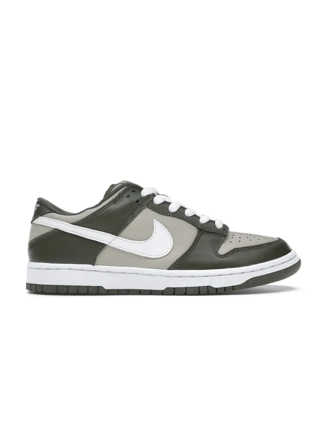 Мужские кроссовки Lifestyle Nike Dunk Low — изображение 1 из 4, светлый/белый-оливковый