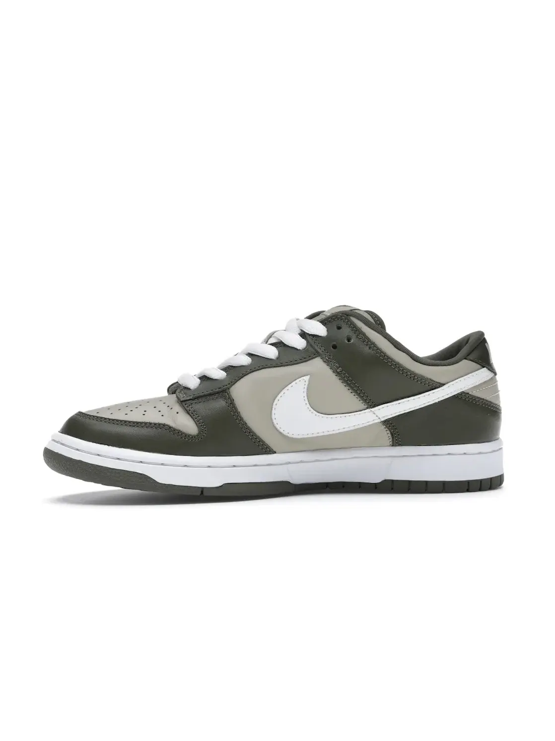 Мужские кроссовки Lifestyle Nike Dunk Low — изображение 3 из 4, светлый/белый-оливковый