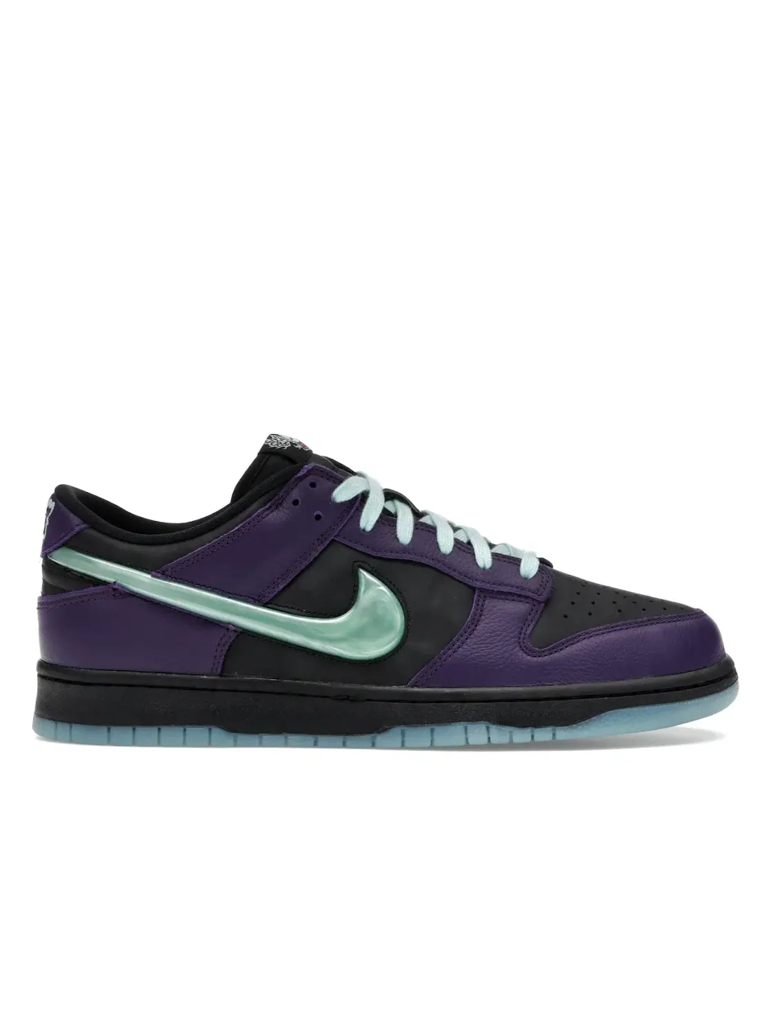 Мужские кроссовки лимитированной серии Nike Dunk Low LTD — изображение 1 из 4, черный//фиолетовый