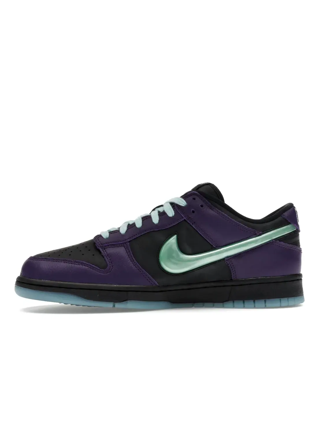 Мужские кроссовки лимитированной серии Nike Dunk Low LTD — изображение 3 из 4, черный//фиолетовый