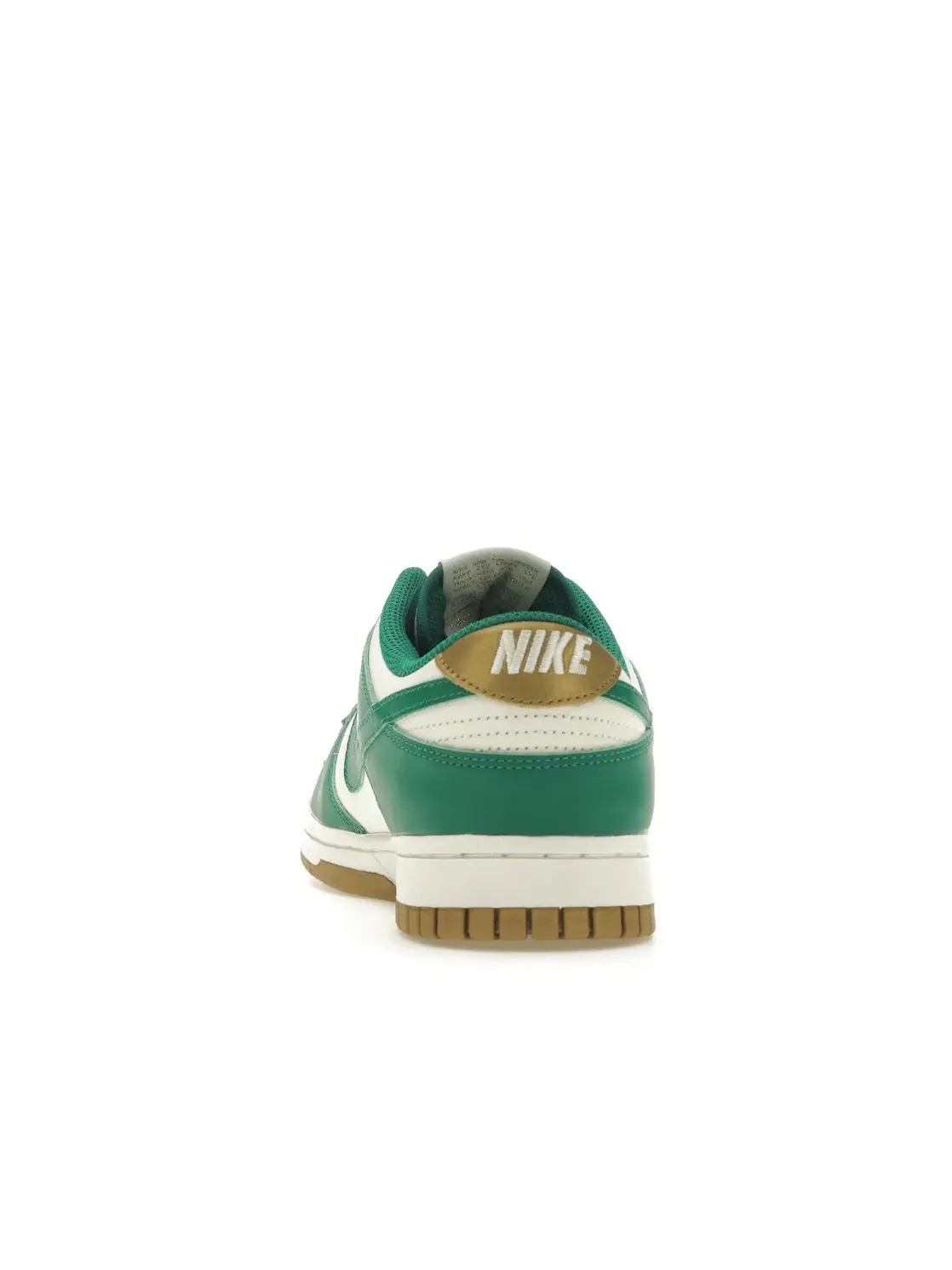 Женские кроссовки с контрастными деталями Nike Dunk Low — изображение 4 из 4, металлик золотистый