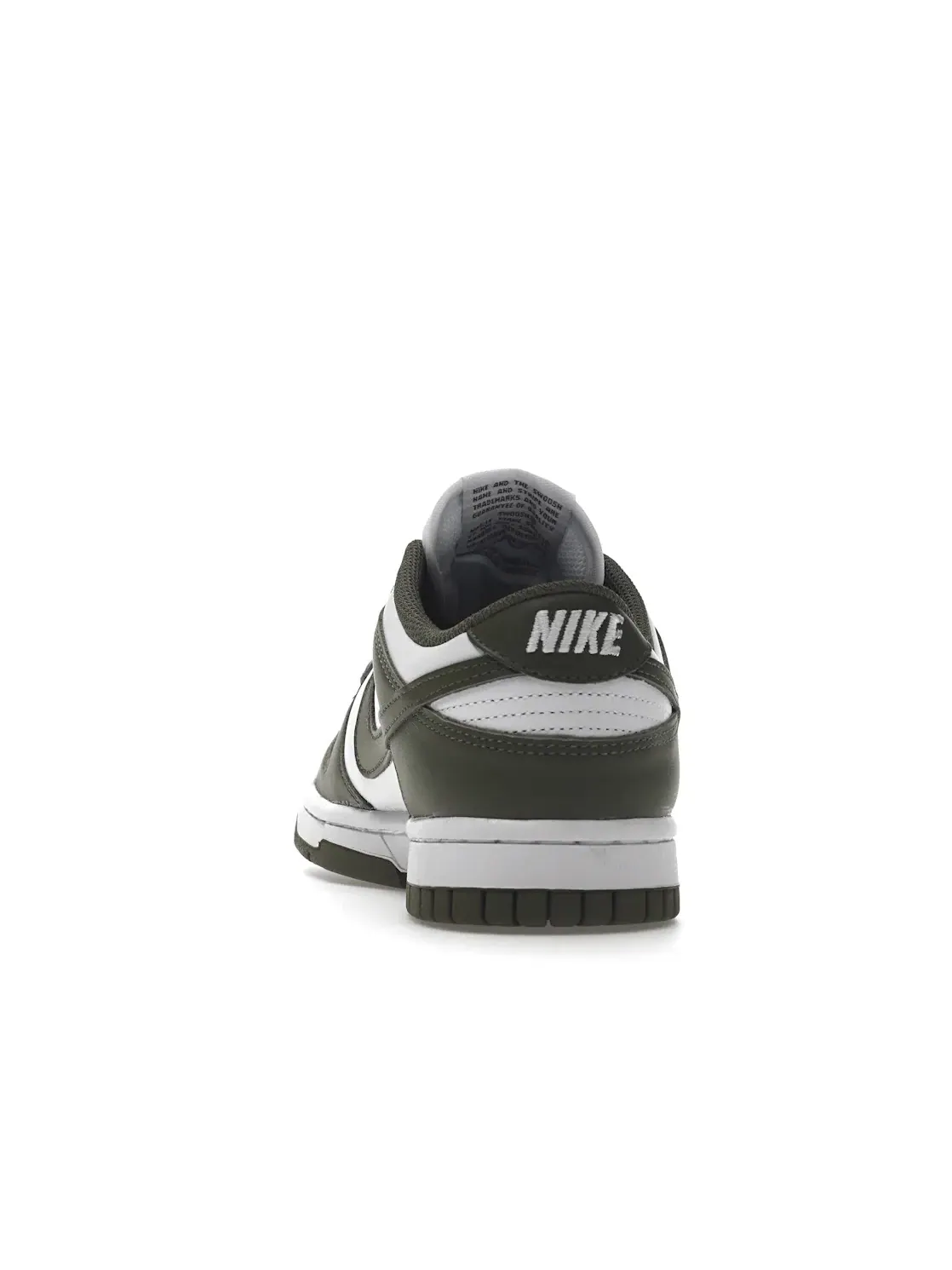 Женский кед Nike Dunk Low — изображение 4 из 4, белый/оливковый-белый
