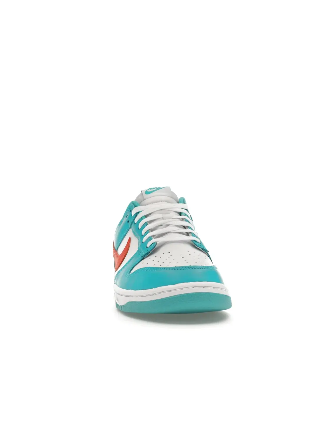 Мужские кроссовки с цветовой гаммой Miami Dolphins Nike Dunk Low Nike — изображение 2 из 4, белый