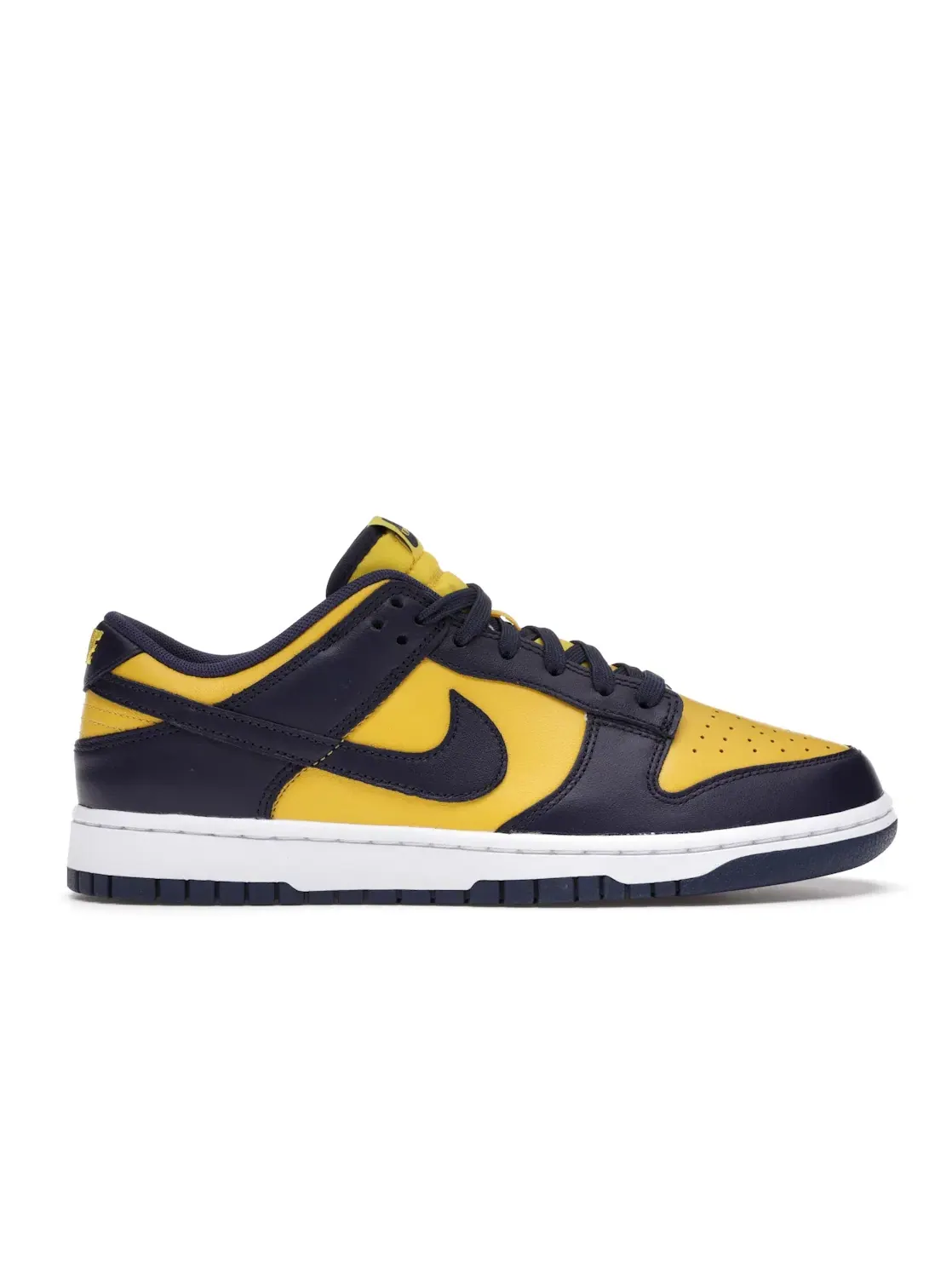 Мужские кроссовки для повседневной носки Nike Dunk Low Nike — изображение 1 из 4, темно-синий-белый