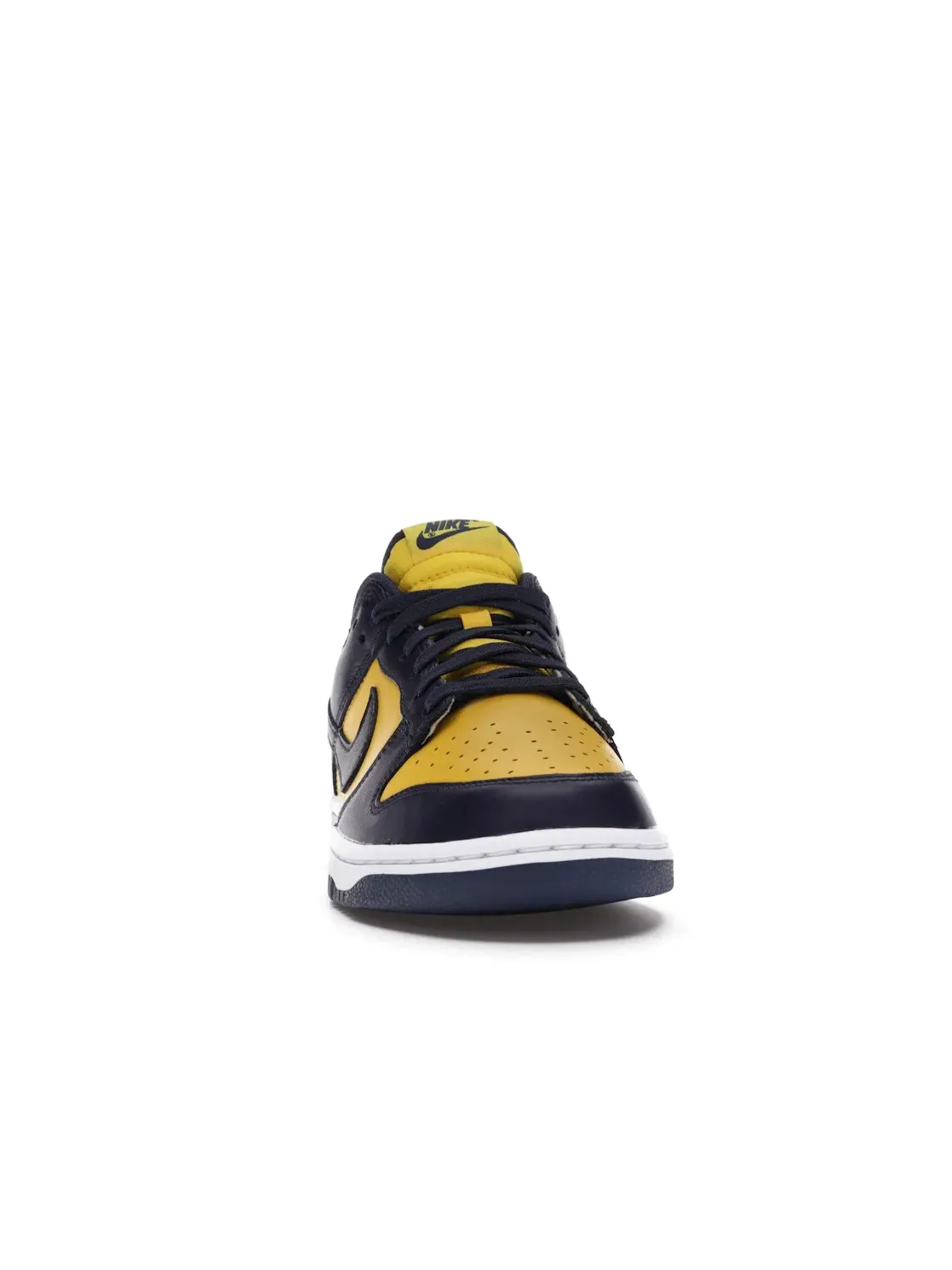 Мужские кроссовки для повседневной носки Nike Dunk Low Nike — изображение 2 из 4, темно-синий-белый