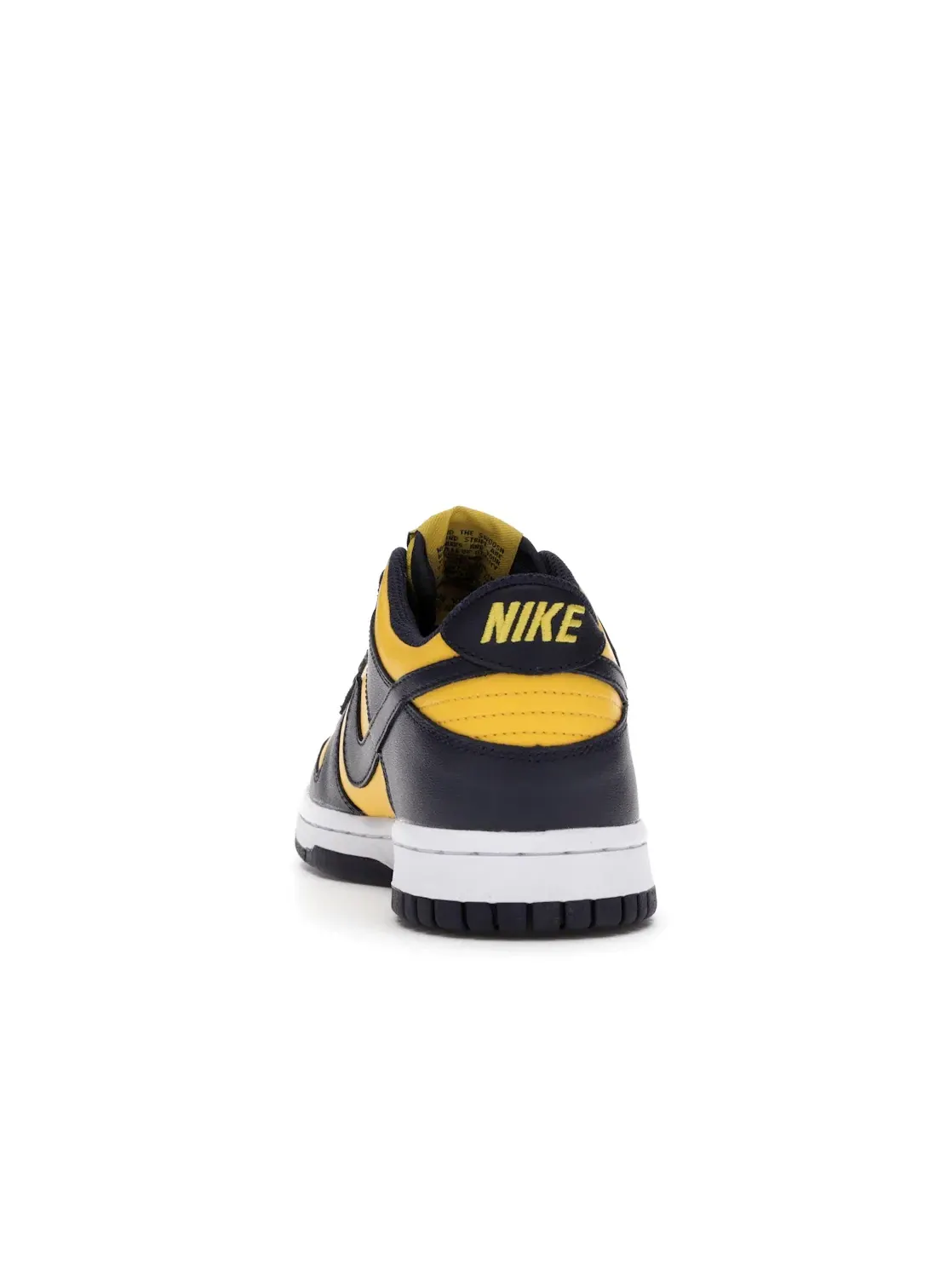 Детские кроссовки для мальчиков с принтом Nike Dunk Low Nike — изображение 4 из 4, темно-синий-белый