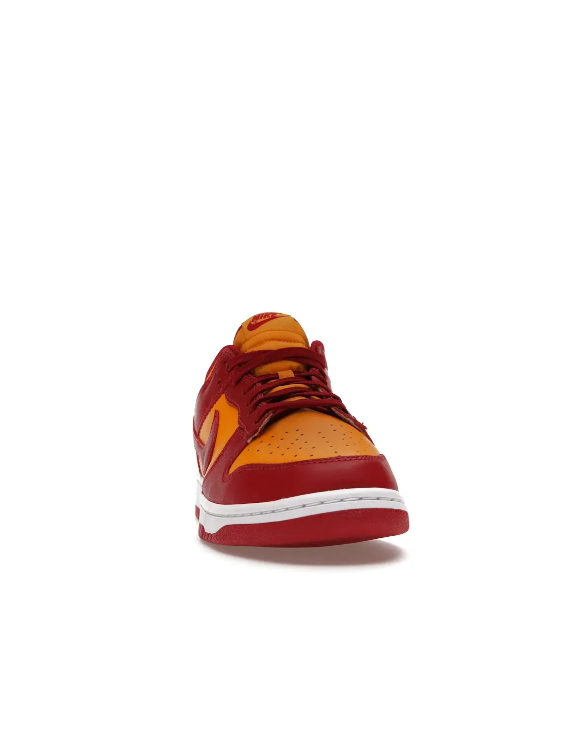 Мужские кроссовки Lifestyle Nike Dunk Low — изображение 2 из 4, золотистый/красный-белый
