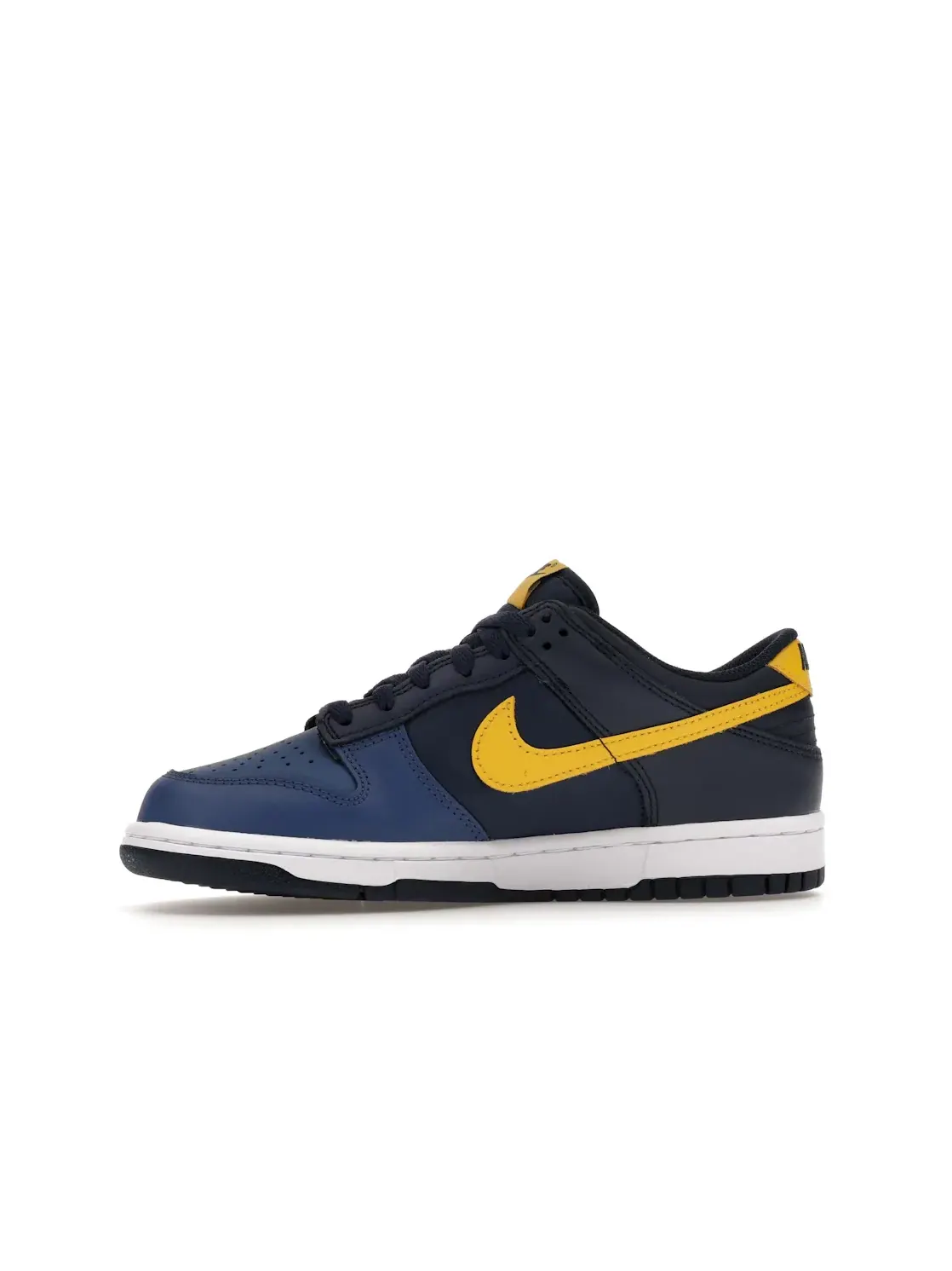 Детские кроссовки с модельным номером Nike Dunk Low Nike — изображение 3 из 4, темно-синий//темно-синий