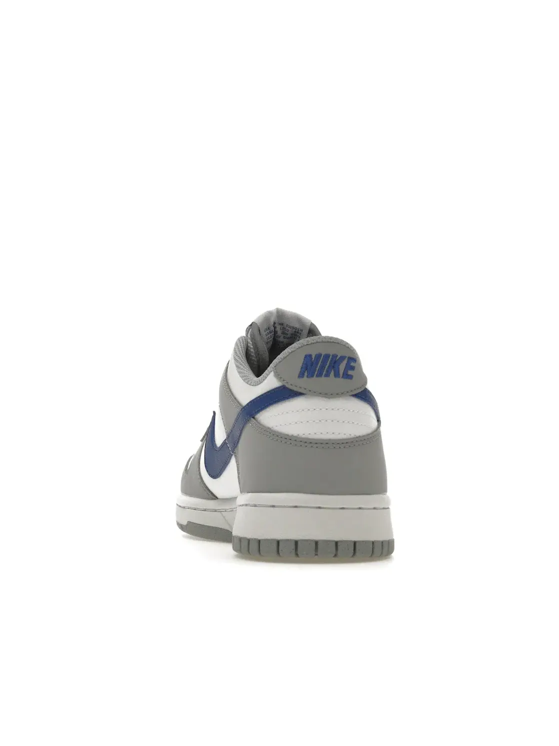 Детские кроссовки для мальчиков и девочек кожаные Nike Dunk Low — изображение 4 из 4, серый белый