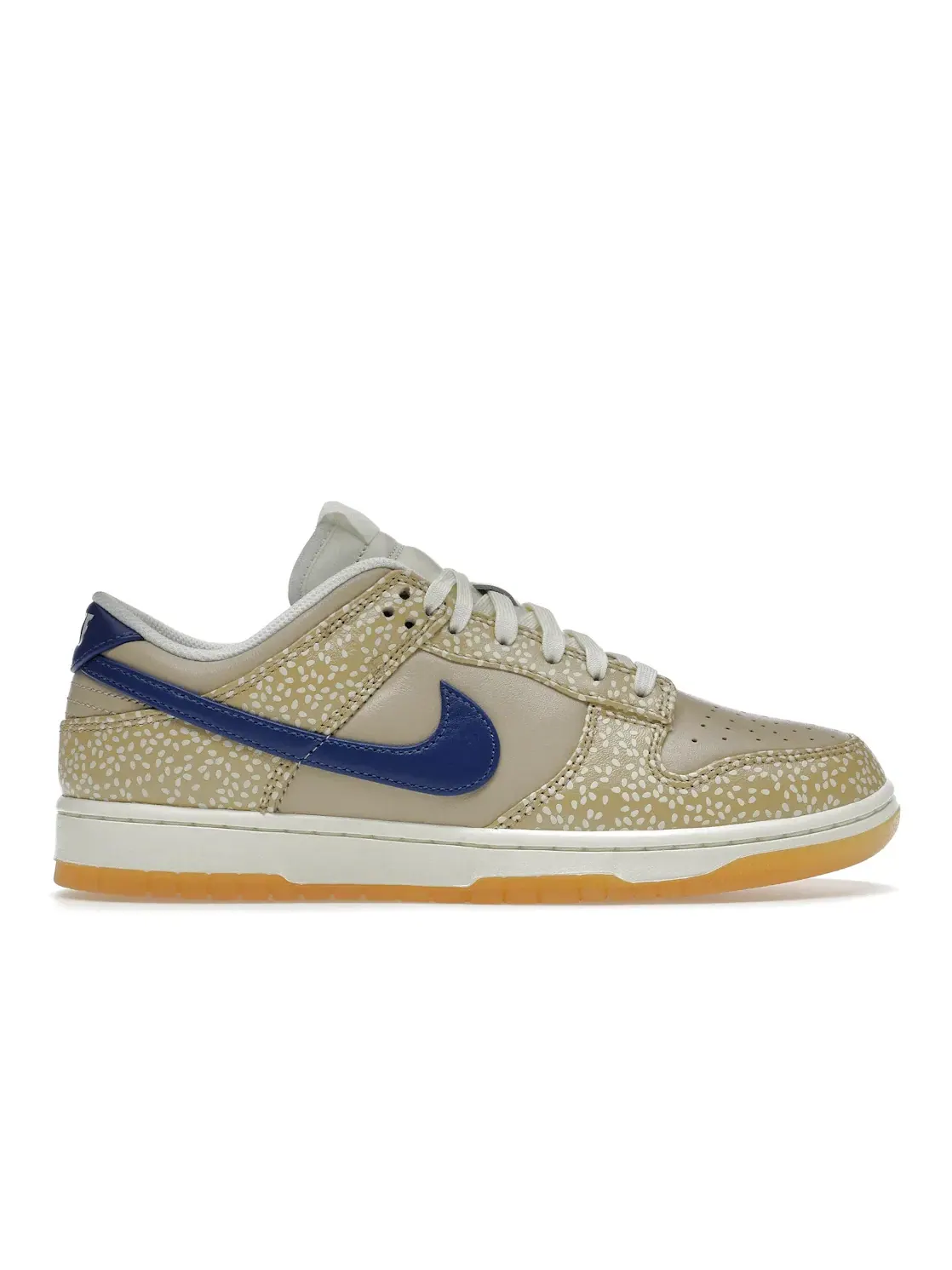 Мужские кроссовки с принтом Nike Dunk Low Nike — изображение 1 из 4, синий---белый-золотистый