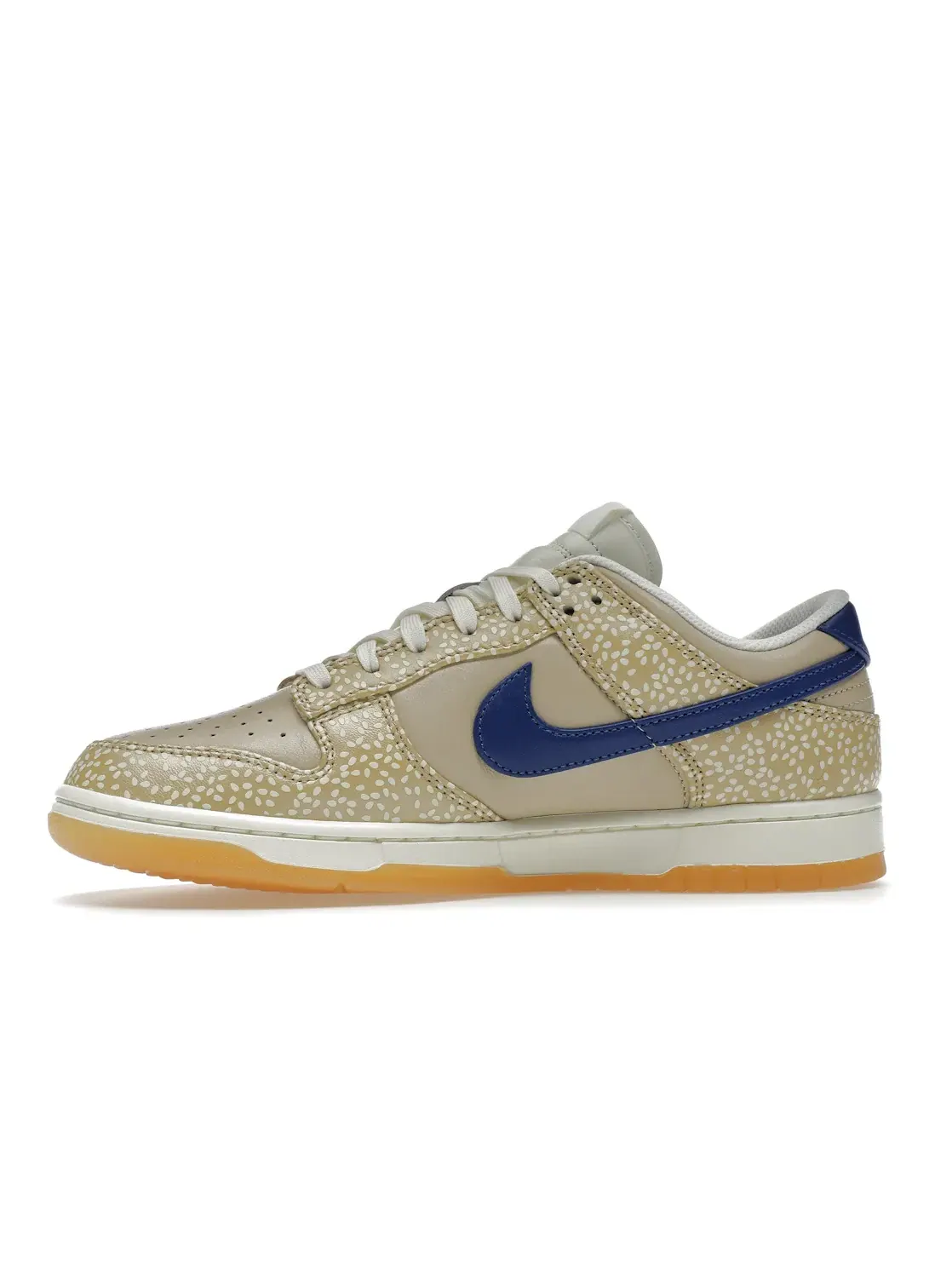 Мужские кроссовки с принтом Nike Dunk Low Nike — изображение 3 из 4, синий---белый-золотистый
