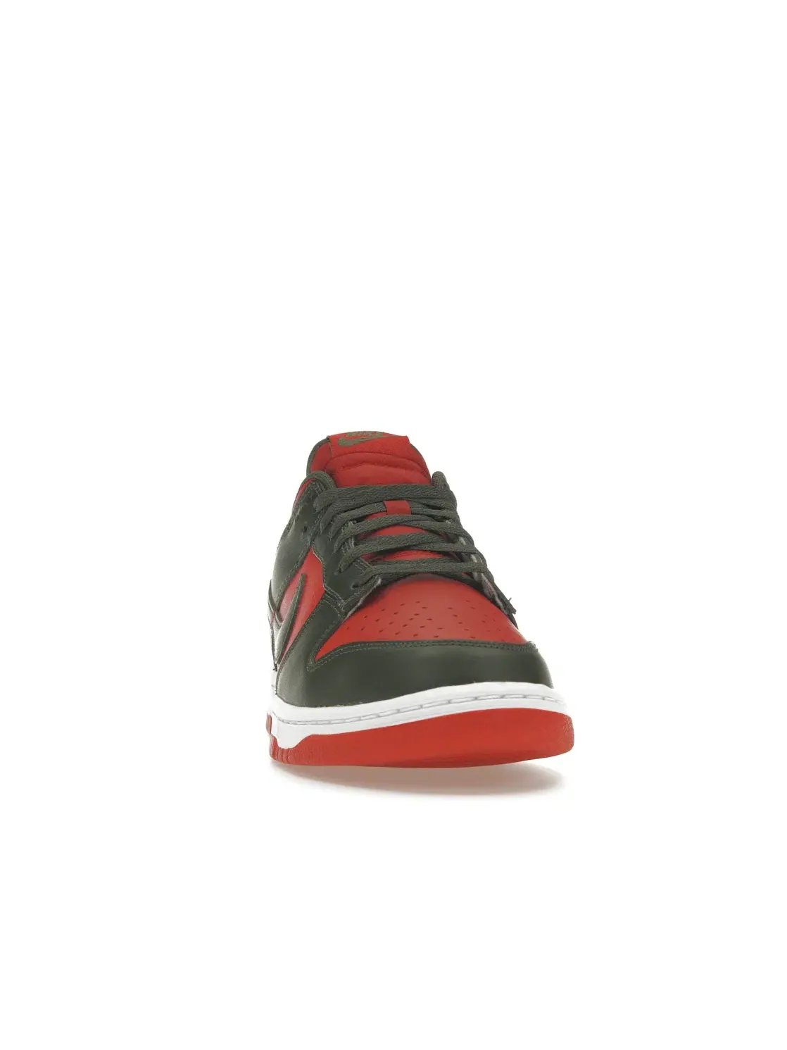 Мужские кроссовки с кожаным верхом Nike Dunk Low — изображение 2 из 4, красный/хаки/белый