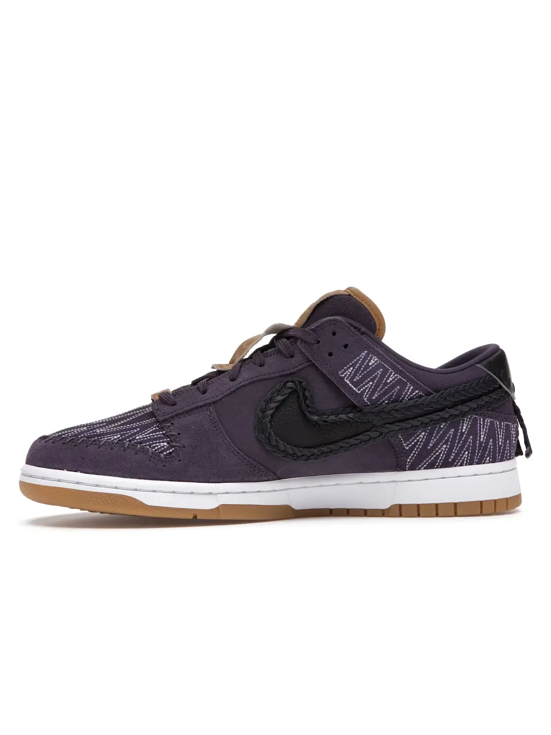 Мужские кроссовки с низким профилем Nike Dunk Low N7 (2021) — изображение 3 из 4, темный/черный