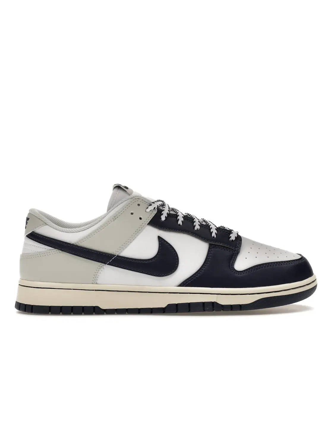 Мужские кроссовки Lifestyle Nike Dunk Low — изображение 1 из 4, белый/темно-синий