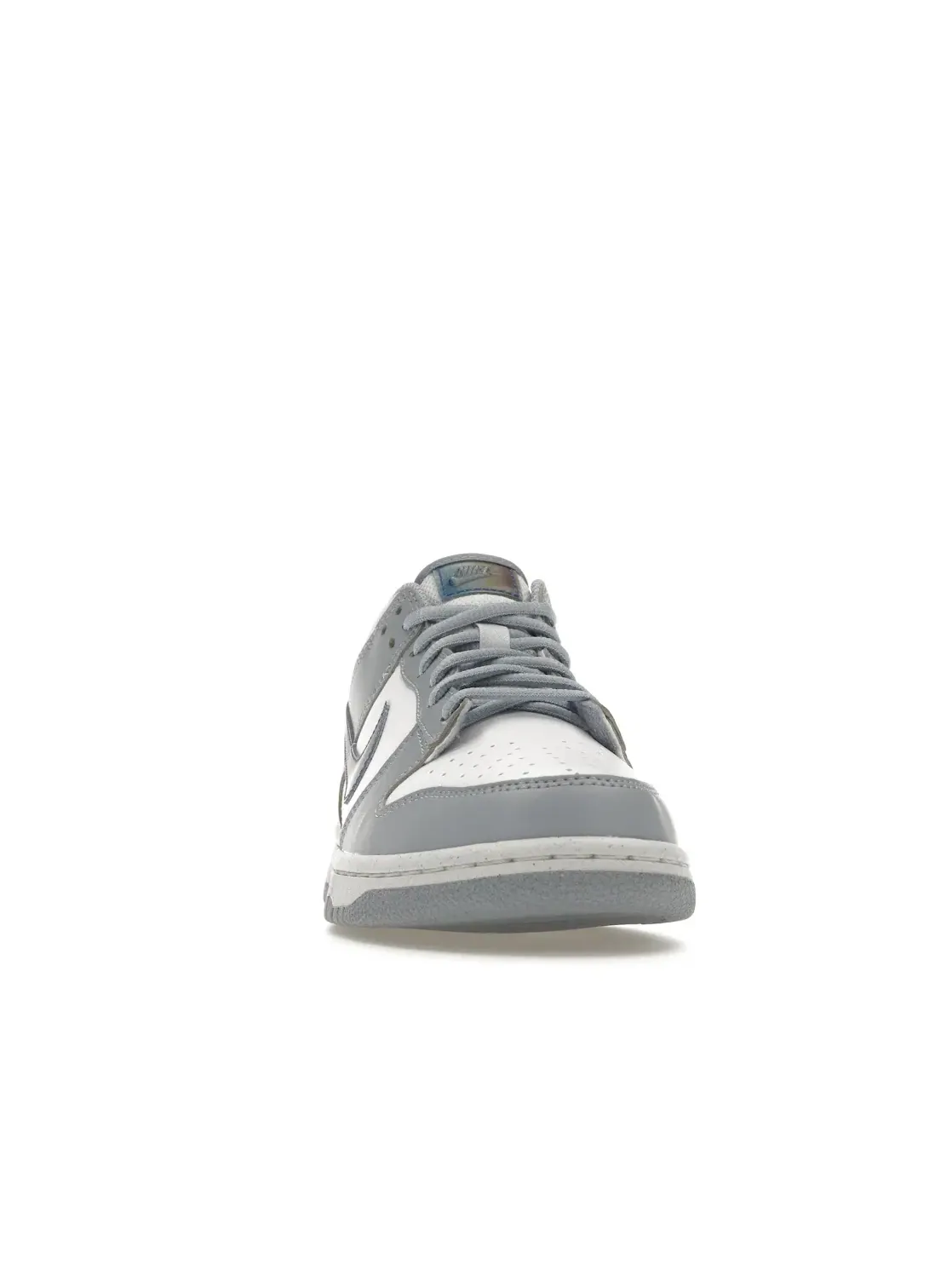 Детские кроссовки с иридесцентными элементами Nike Dunk Low Next Nature — изображение 2 из 4, синий//зеленый/белый