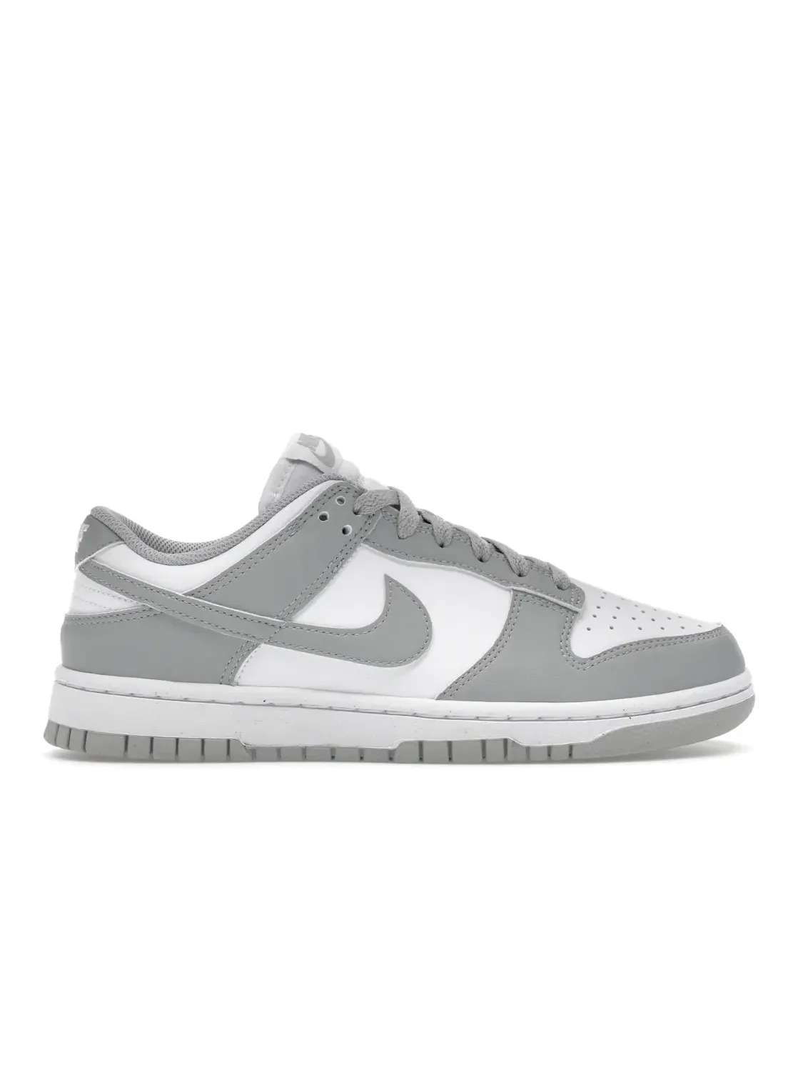 Женские кроссовки с низким профилем Nike Dunk Low Next Nature Nike — изображение 1 из 4, белый/светлый серый