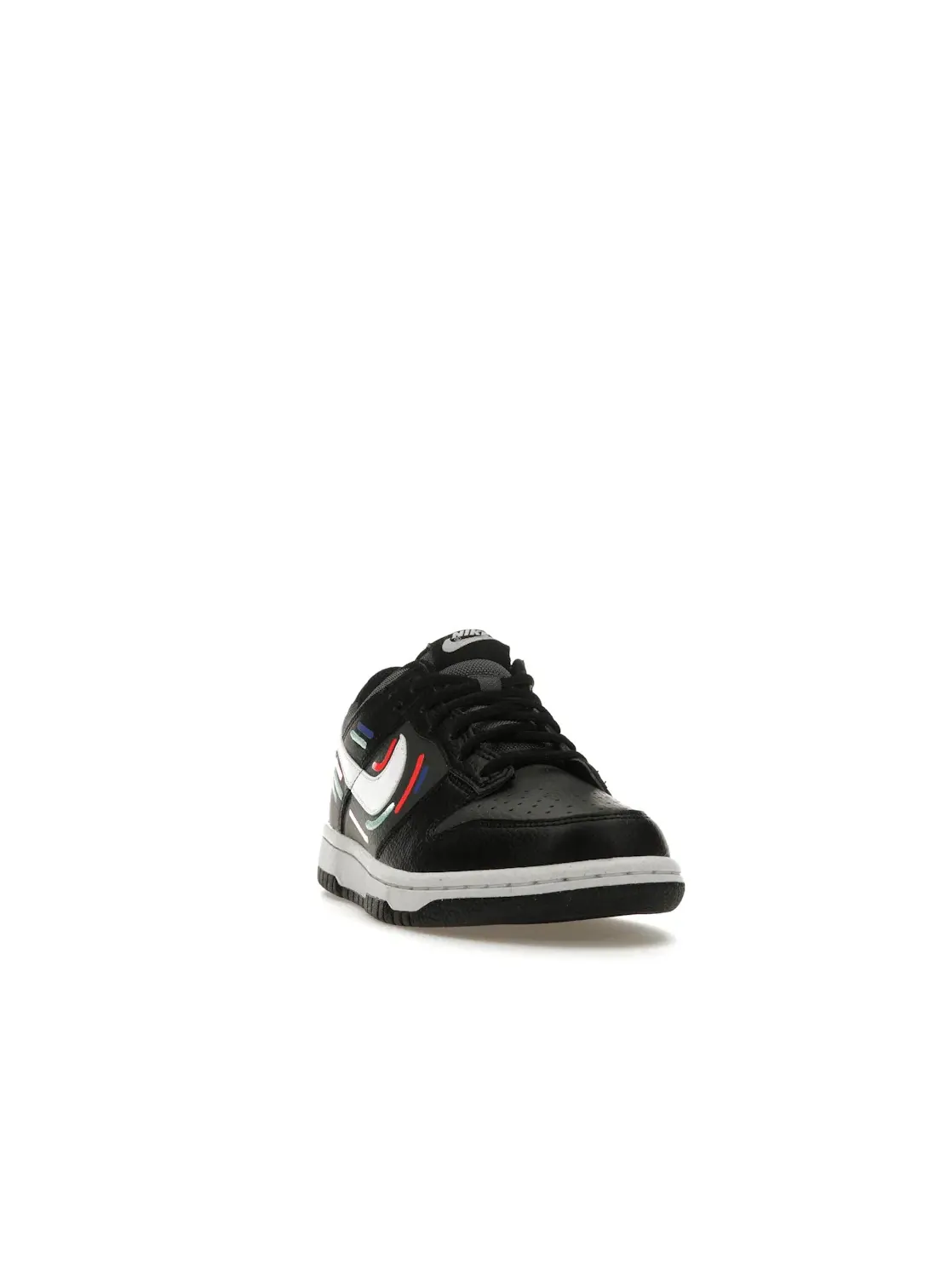 Детские кроссовки Lifestyle с принтом Nike Dunk Low Next Nature Nike — изображение 2 из 4, черный/зеленый//белый