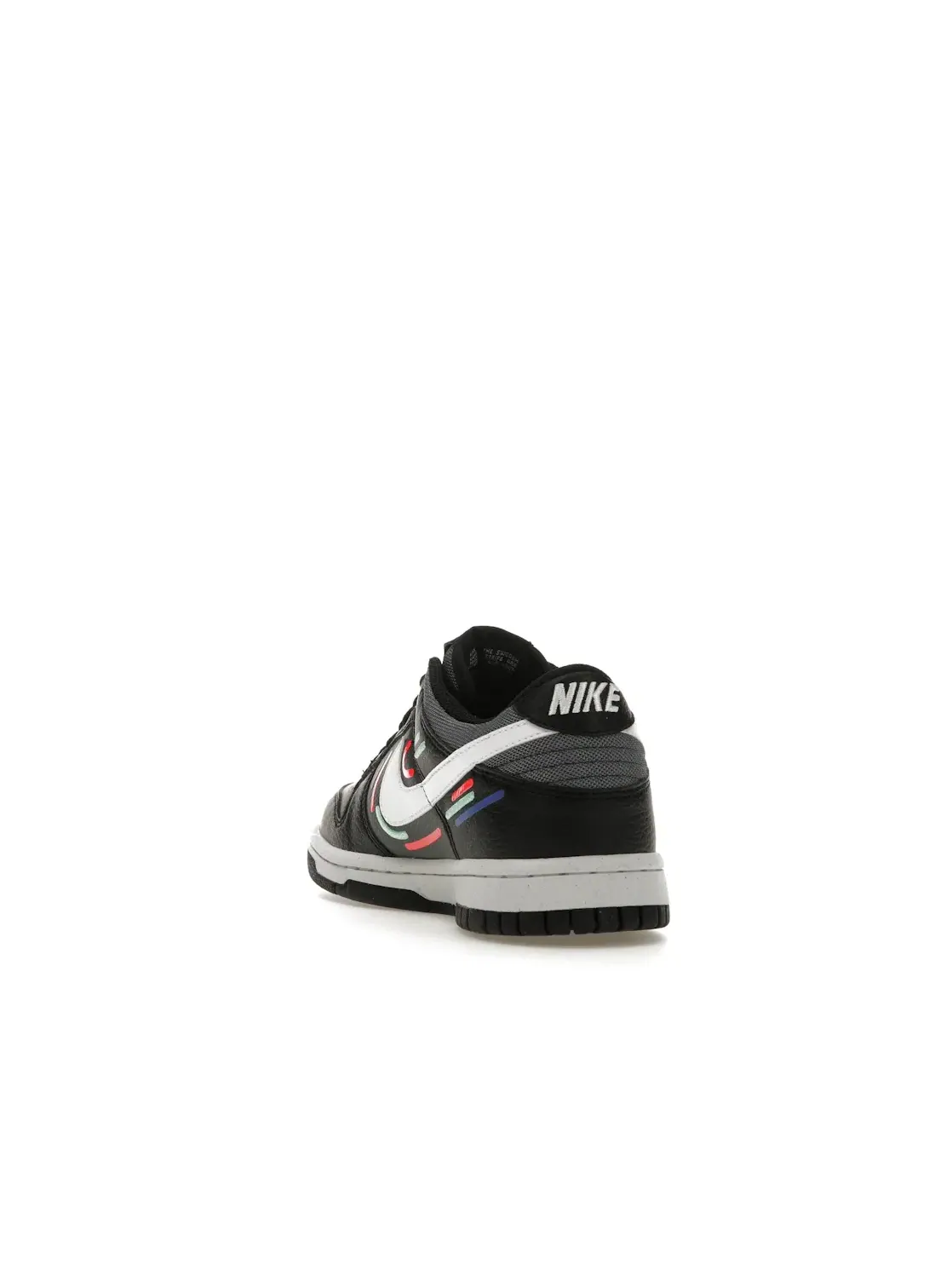 Детские кроссовки Lifestyle с принтом Nike Dunk Low Next Nature Nike — изображение 4 из 4, черный/зеленый//белый
