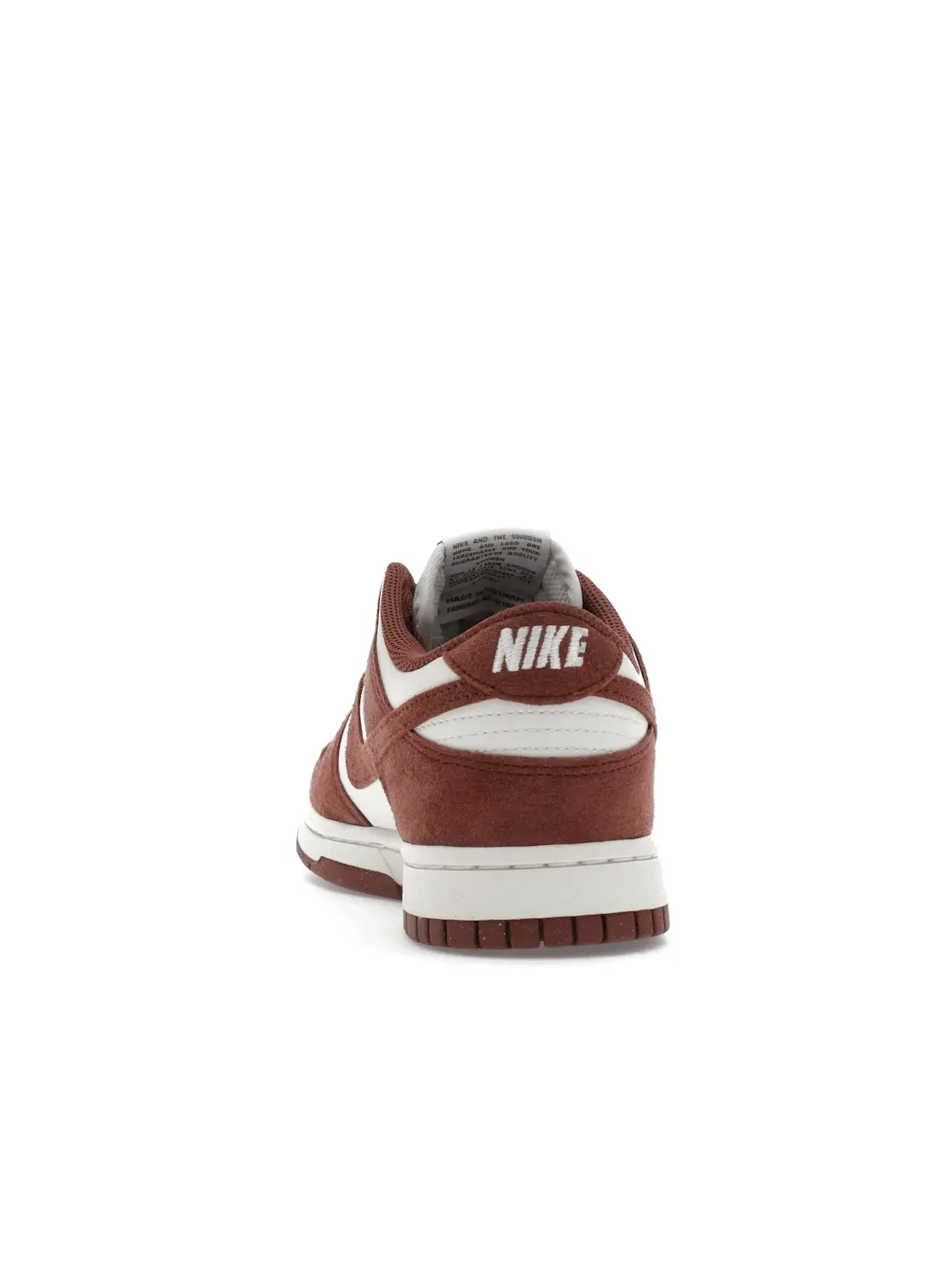 Женские кроссовки Lifestyle с принтом Nike Dunk Low Next Nature Nike — изображение 4 из 4, красный//белый