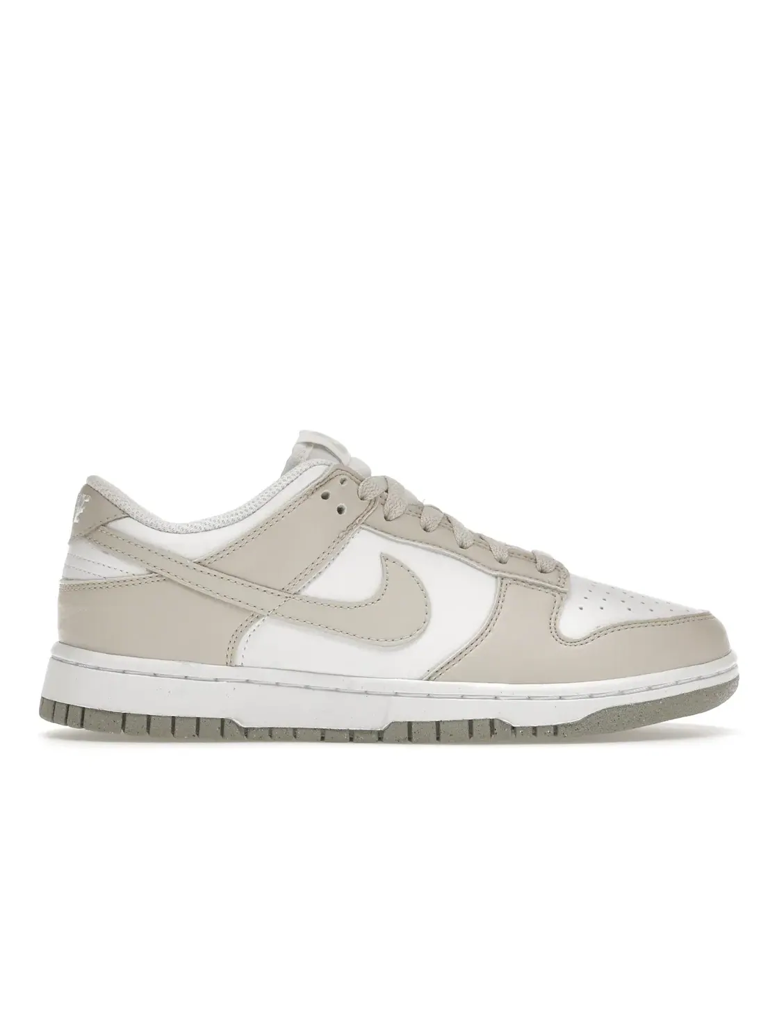 Женские кроссовки Lifestyle с цветовым блокированием Nike Dunk Low Next Nature — изображение 1 из 4, белый/светлый коричневый
