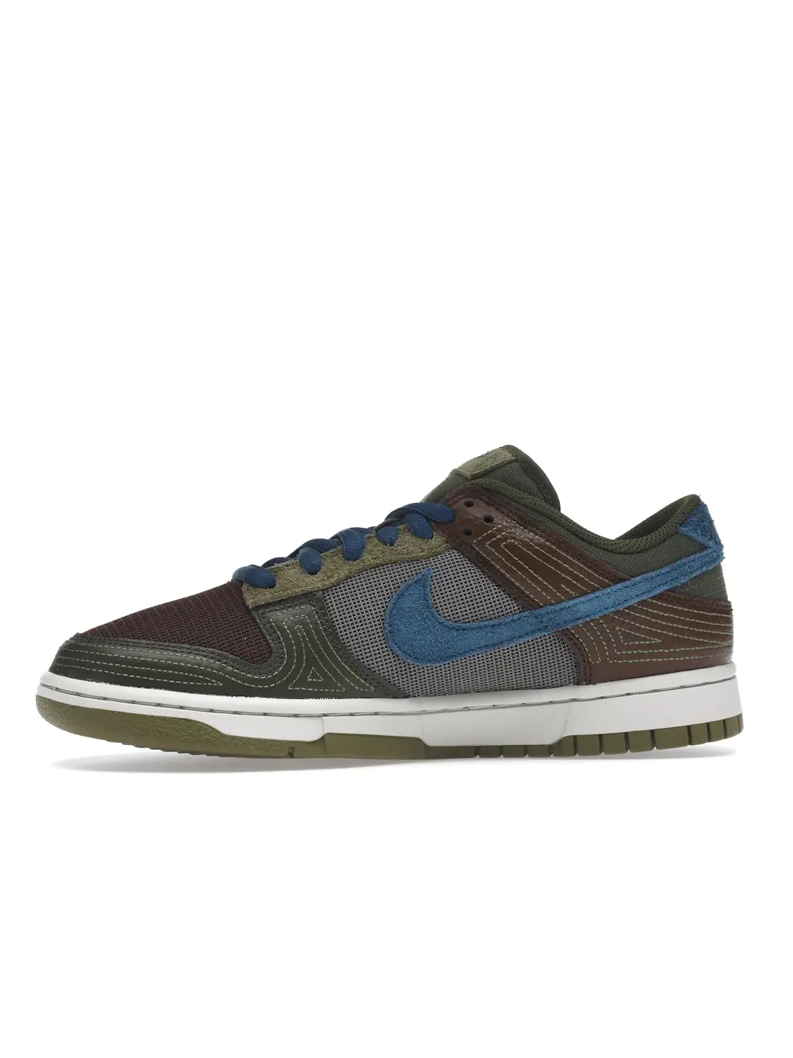 Мужские кроссовки с принтом Nike Dunk Low NH Nike — изображение 3 из 4, зеленый