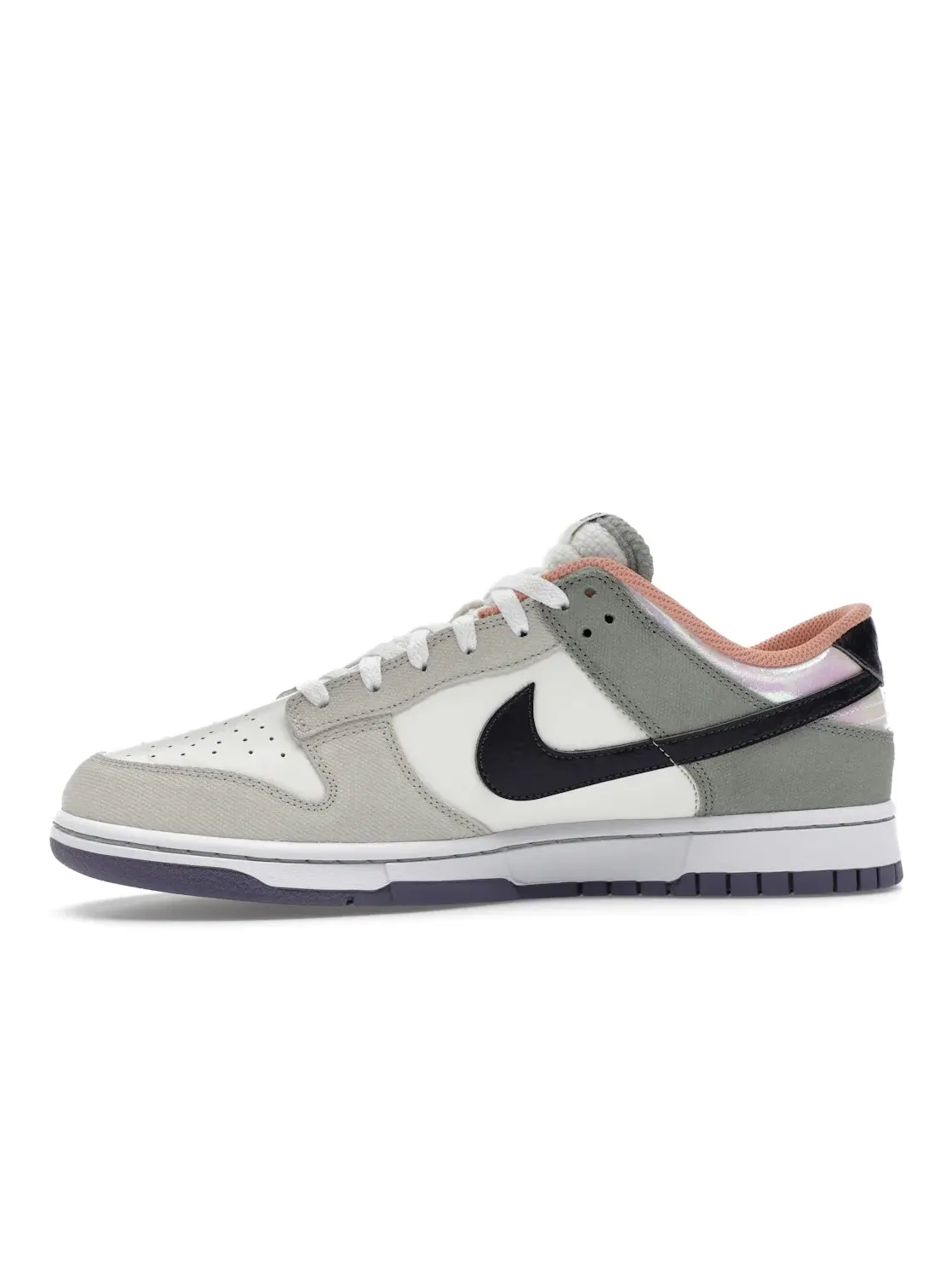 Мужские кроссовки Lifestyle Nike Dunk Low NOLA, Sail/Gridiron/Light Bone/Jade Horizon/Apricot Agate/Daybreak