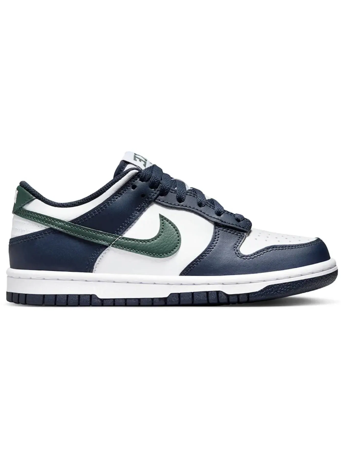 Детские кроссовки Lifestyle Nike Dunk Low — изображение 1 из 1, винтажный зеленый/белый