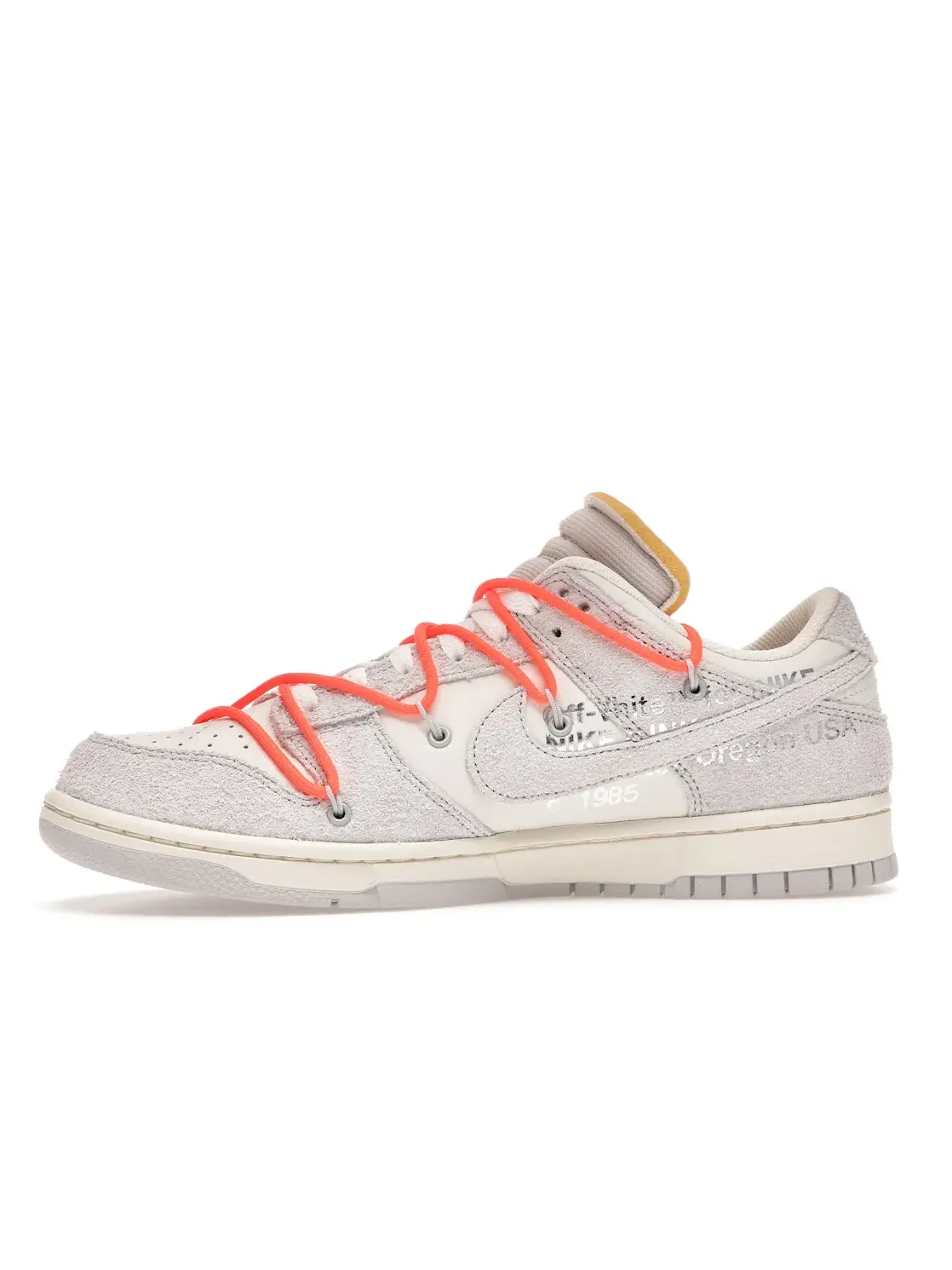 Мужские кроссовки с принтом Nike Dunk Low Off-White Lot 11 — изображение 3 из 4, серый