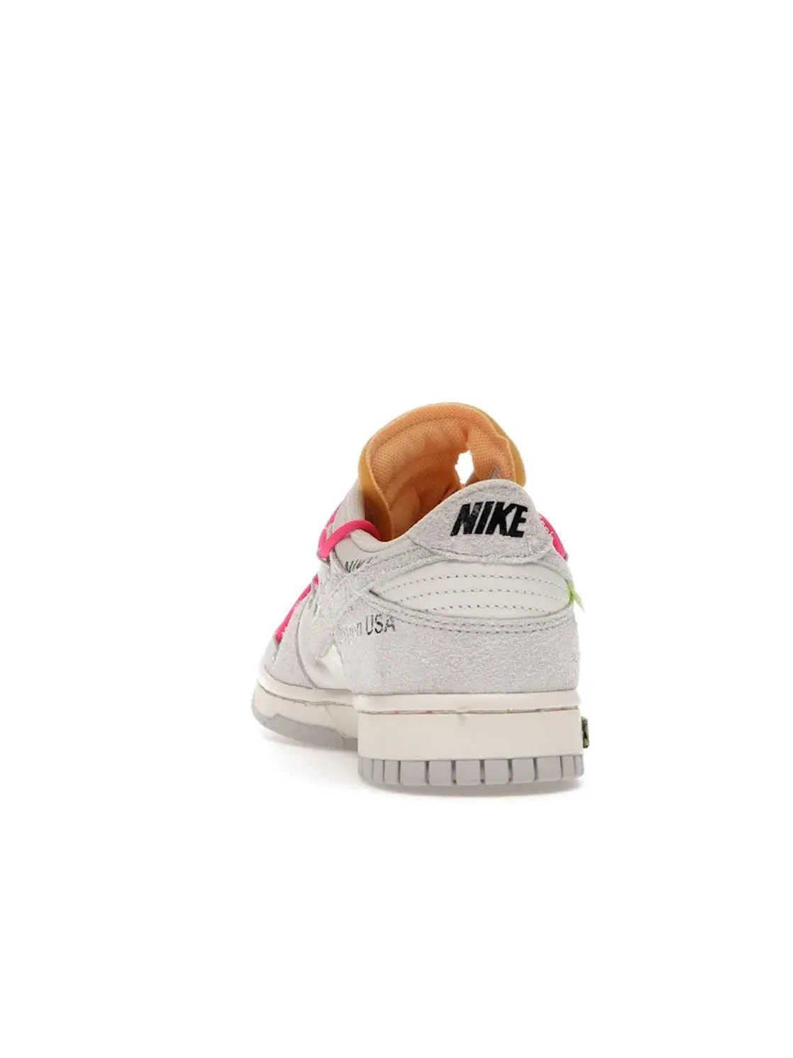 Мужские кроссовки lifestyle с деконструированным дизайном Nike Dunk Low Off-White Lot 17 Nike — изображение 4 из 4