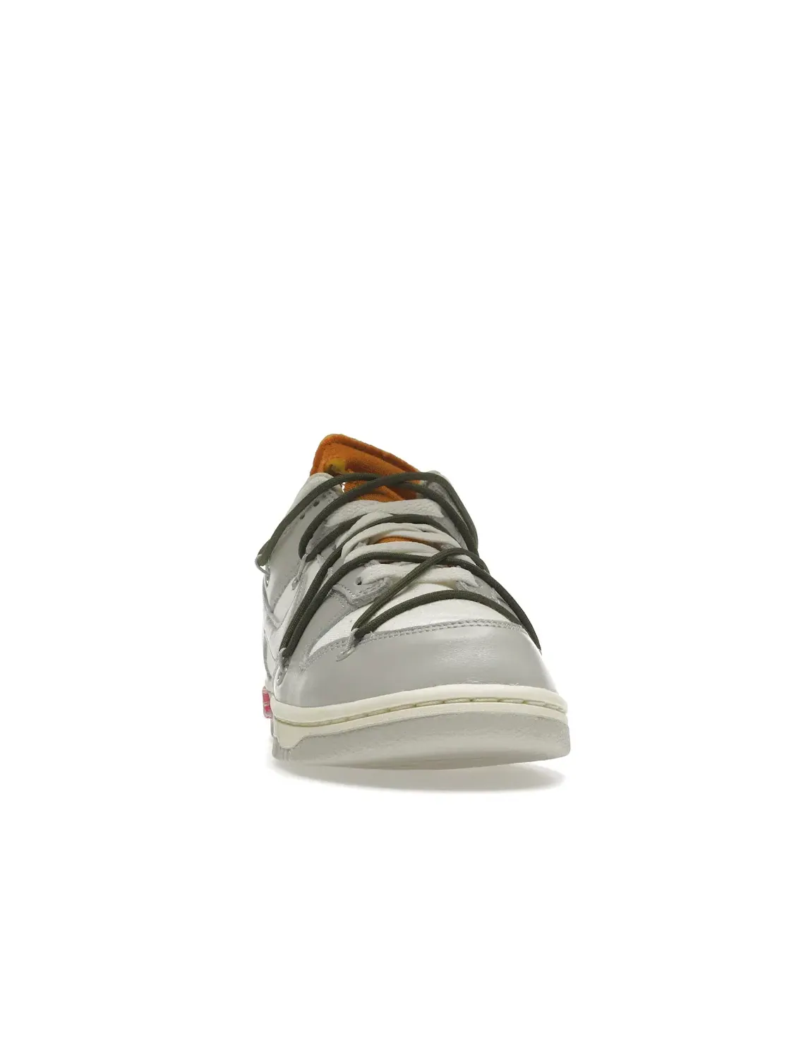 Мужские кроссовки Lifestyle с принтом Nike Dunk Low Off-White Lot 22 Nike — изображение 2 из 4, серый-оливковый