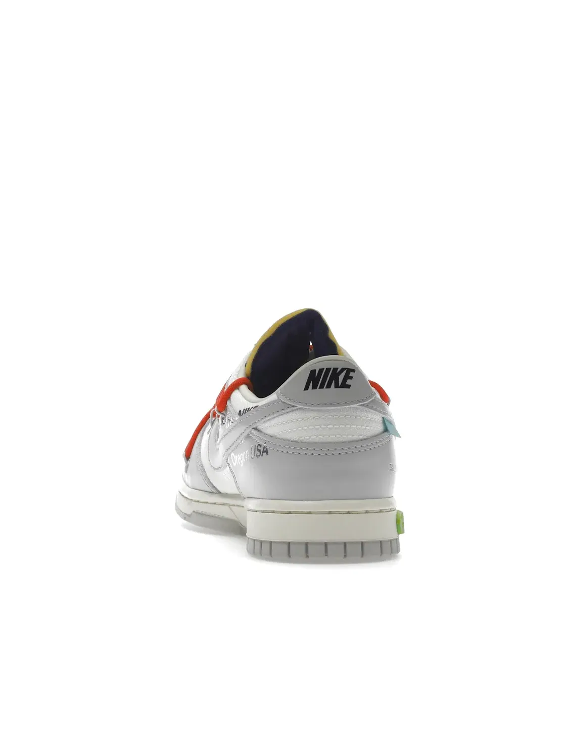 Мужские кроссовки Lifestyle с принтом Nike Dunk Low Nike — изображение 4 из 4, серый-красный