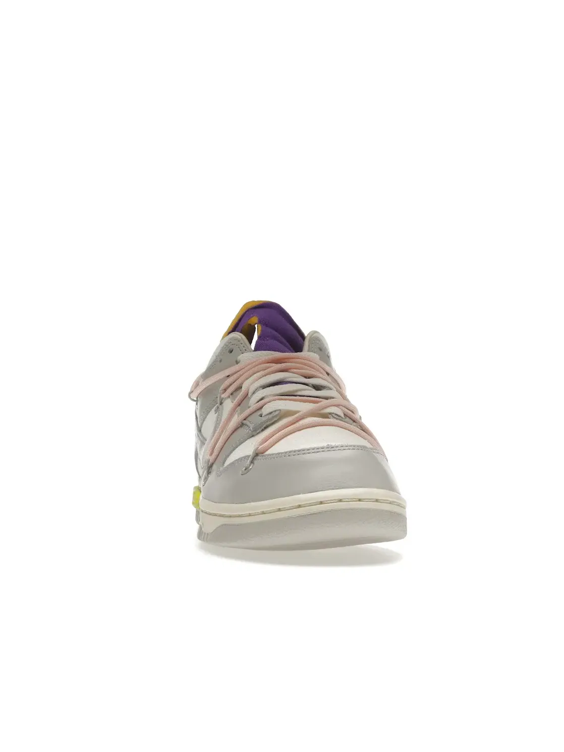 Мужские кроссовки Lifestyle Nike Dunk Low Off-White Lot 24 — изображение 2 из 4, серый