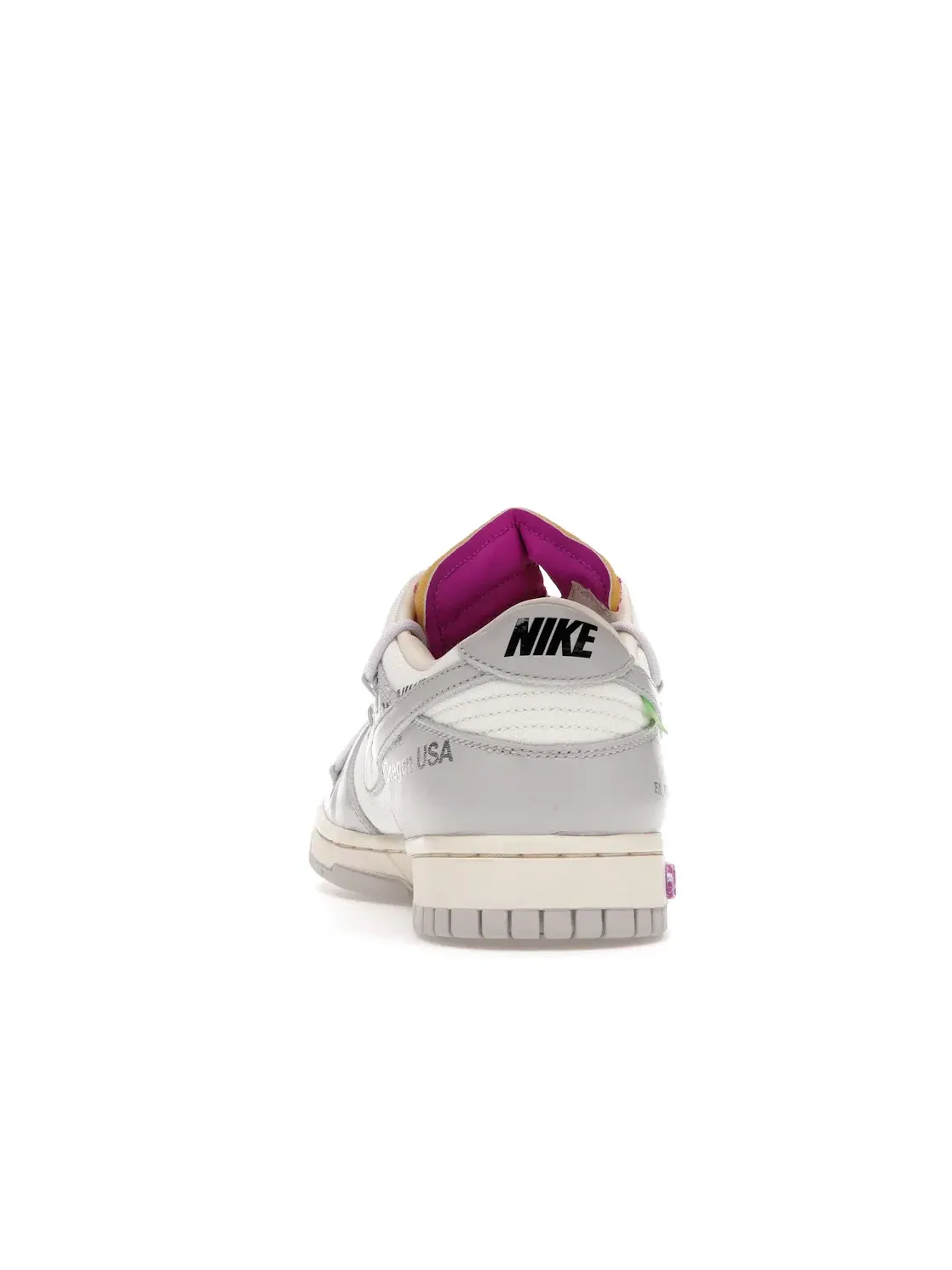 Мужские кроссовки с низким верхом Nike Dunk Low Off-White Lot 3 Nike — изображение 4 из 4, серый-белый