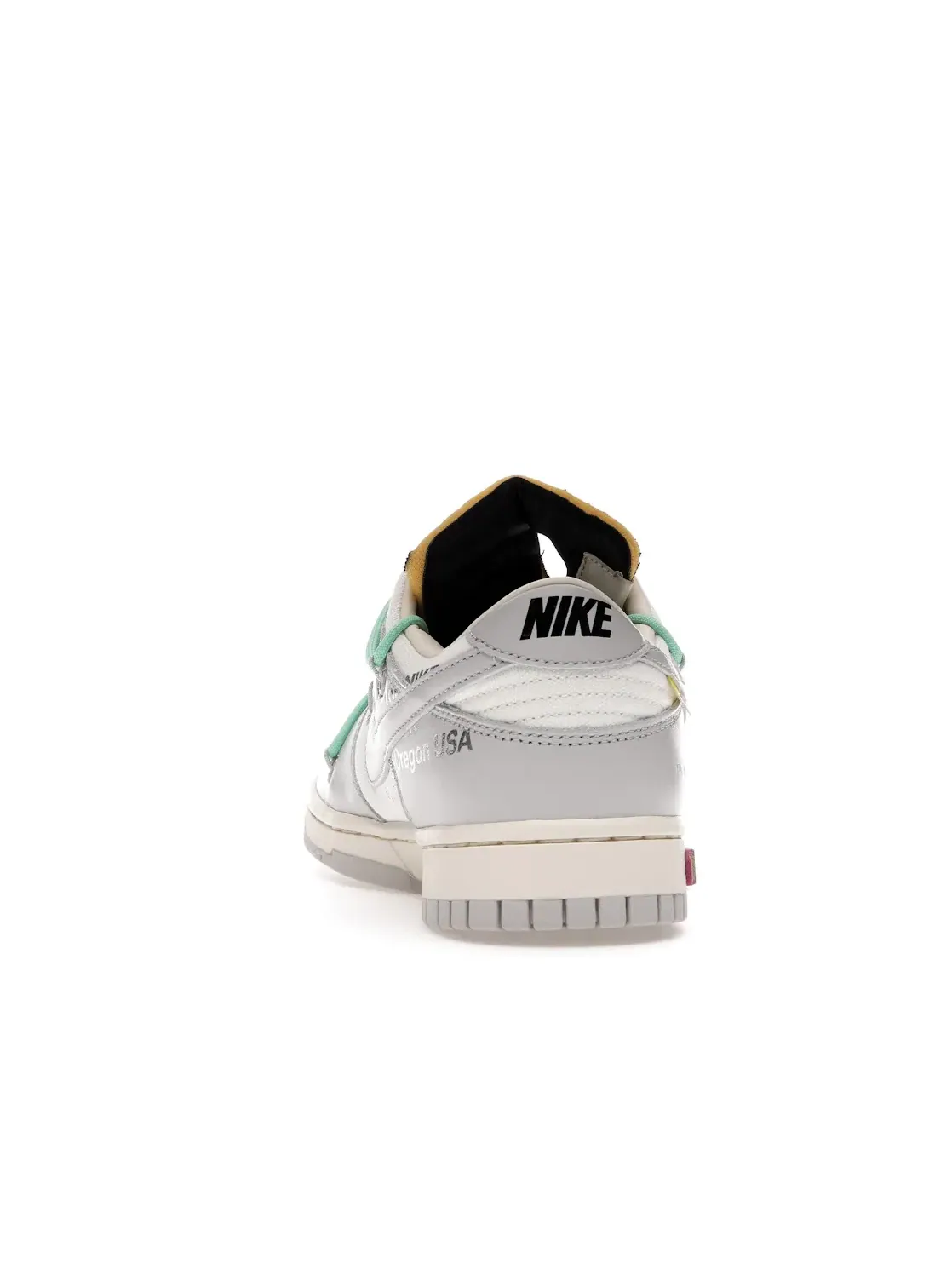 Мужские кроссовки Lifestyle с дизайном Nike Dunk Low Nike — изображение 3 из 3, серый-зеленый