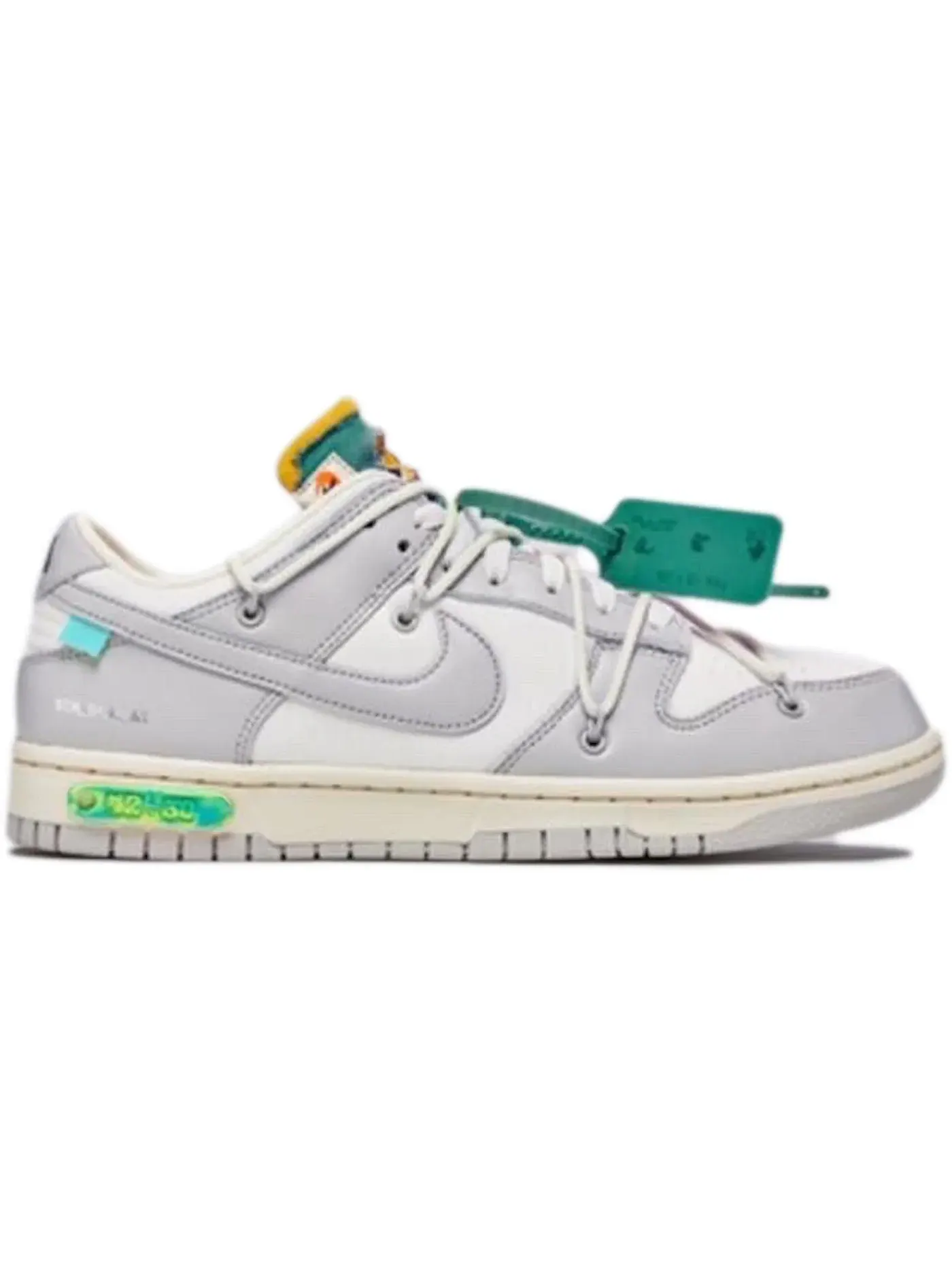 Мужские кроссовки Lifestyle с принтом Nike Dunk Low Nike — изображение 1 из 1, серый-светлый
